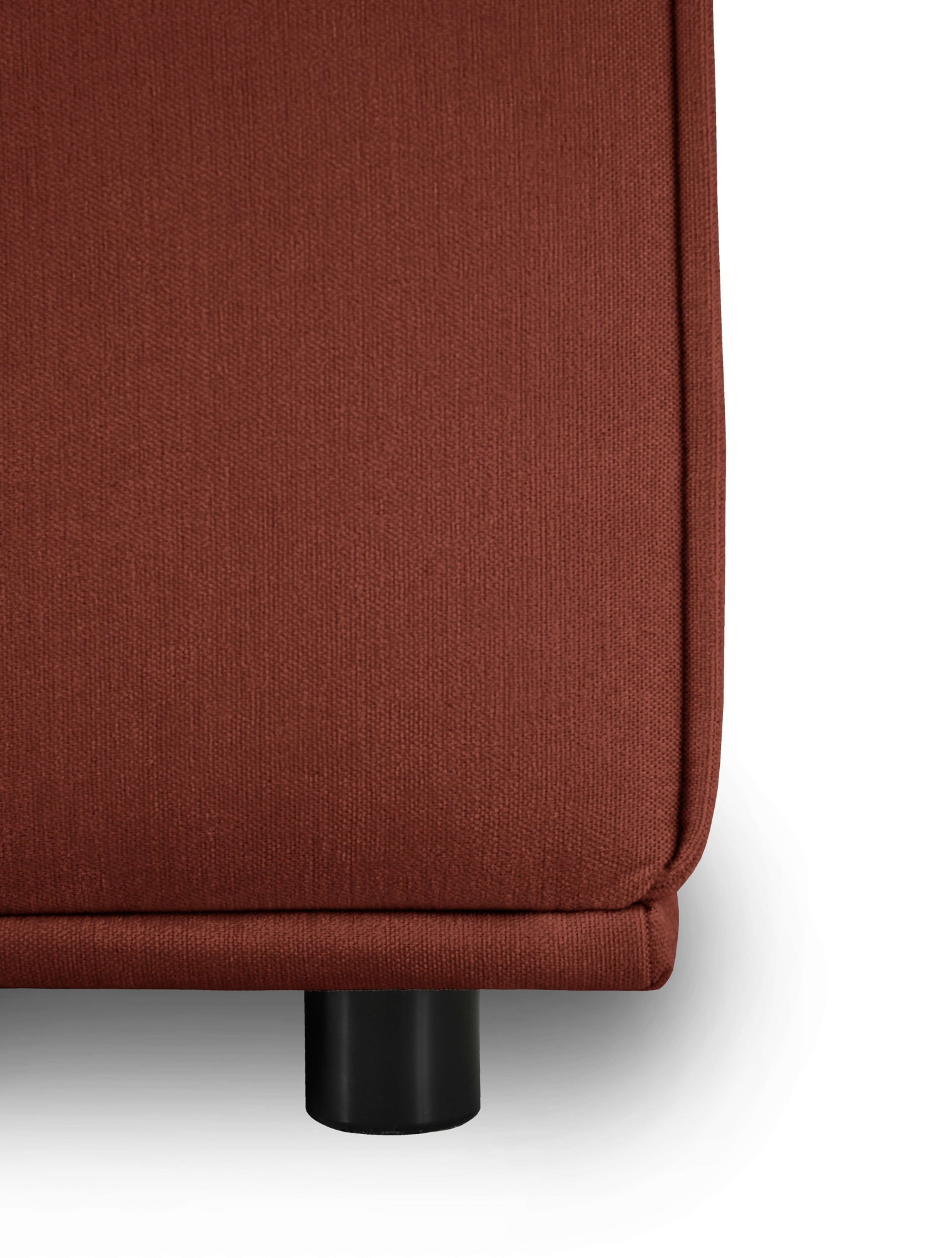 Home affaire Ecksofa »Avelin, 228 cm, L-Form, Chenille, Struktur-Boucle«, mit Wellenunterfederung, Kedernaht, bodentief, Skandi-Design