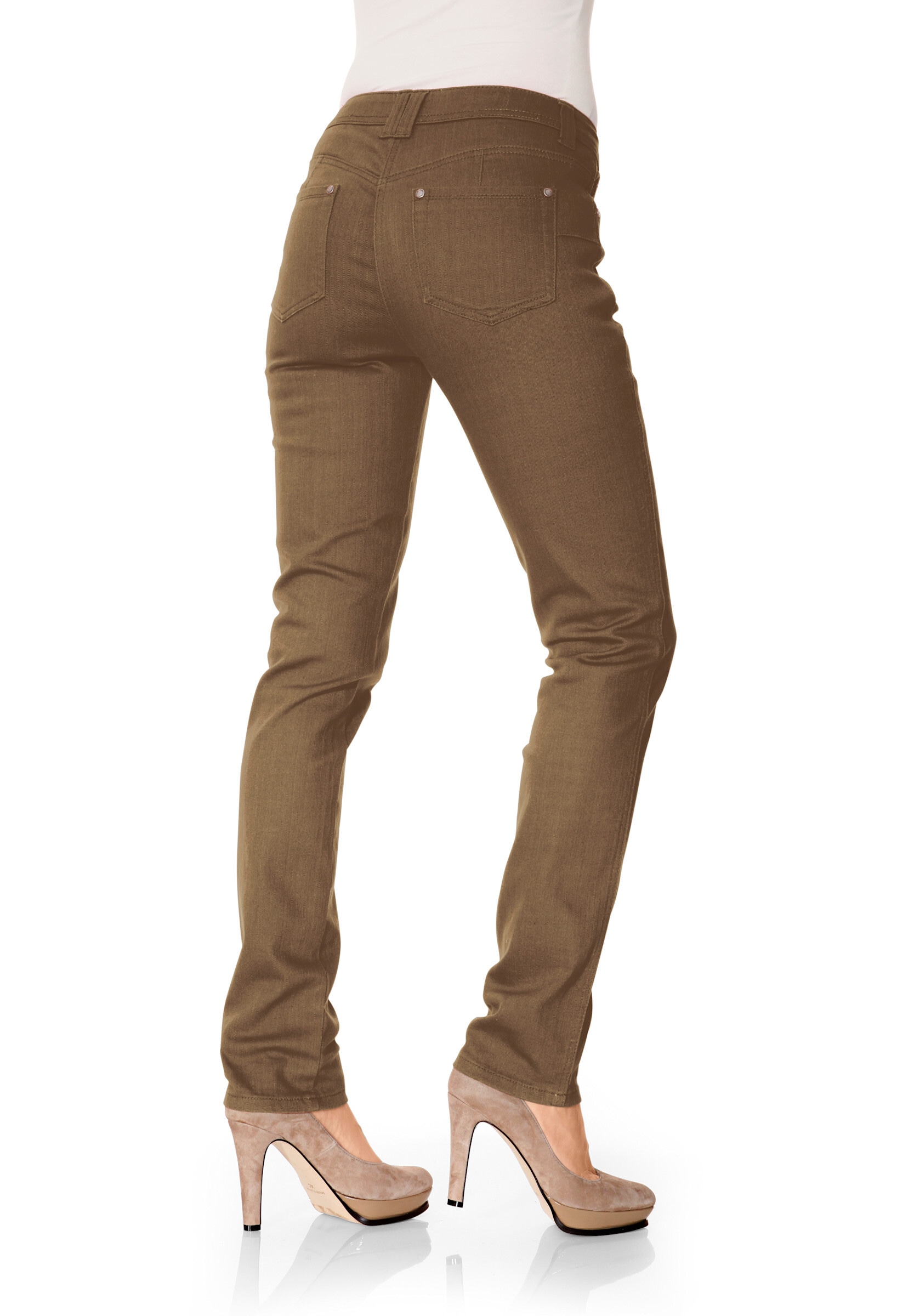 heine Röhrenhose »Push-up-Hose Röhrenhose im Casual-Look«