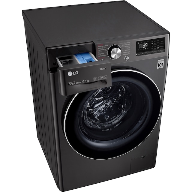 LG Waschmaschine »F6WV710P2S«, F6WV710P2S, 10,5 kg, 1600 U/min, TurboWash®  - Waschen in nur 39 Minuten mit 3 Jahren XXL Garantie