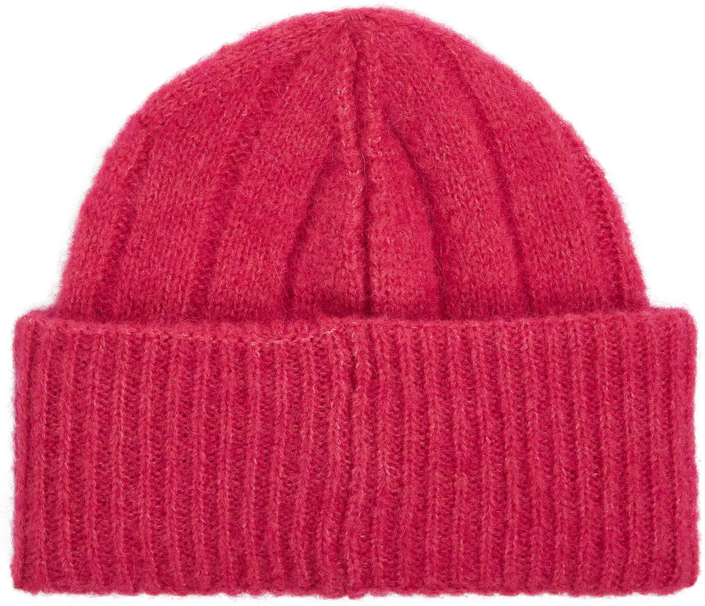 Tommy Hilfiger Beanie »TH TIMELESS BEANIE«, mit Monogramm-Emblem