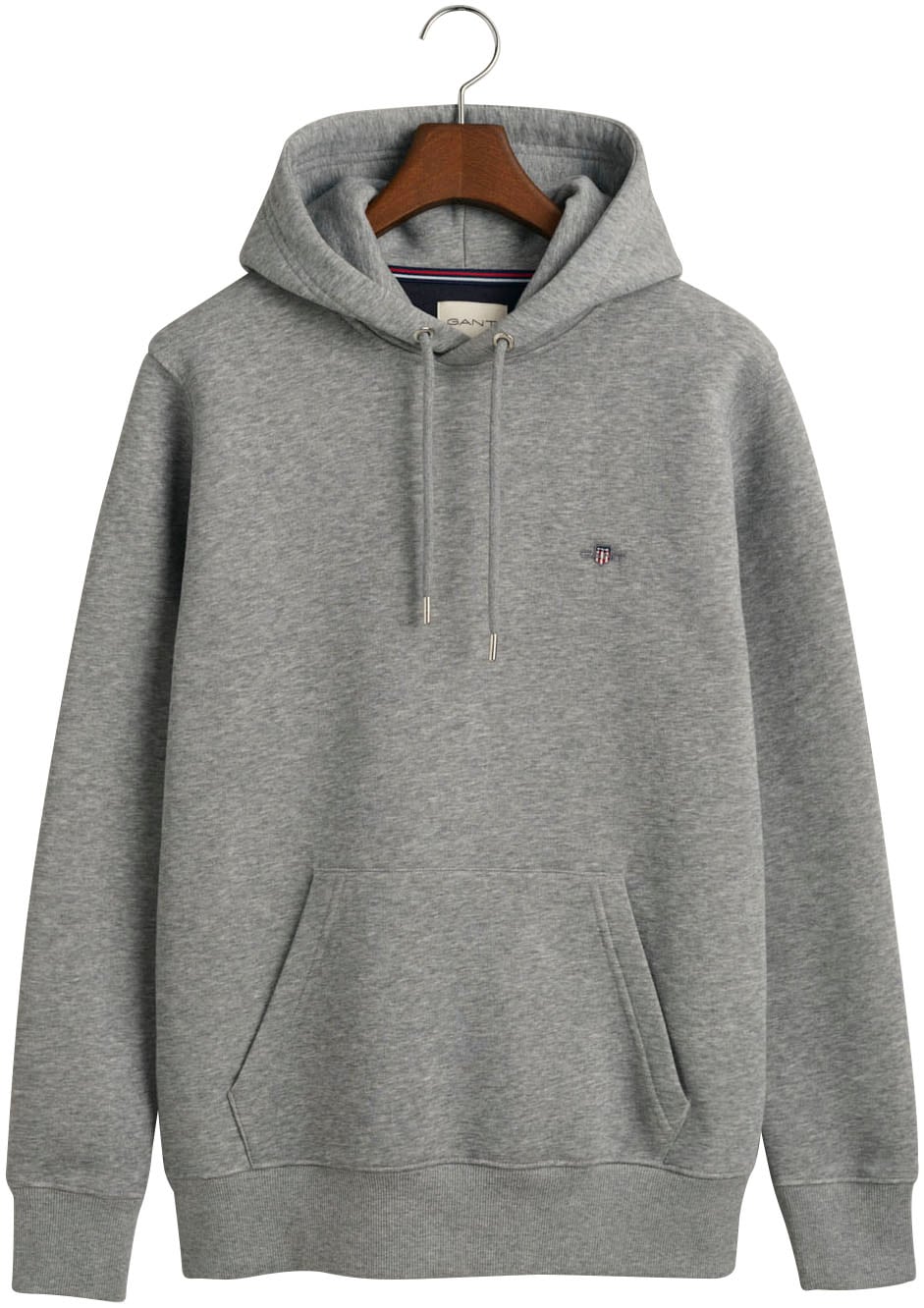 Gant Hoodie »REG SHIELD HOODIE«, mit Logostickerei auf der Brust
