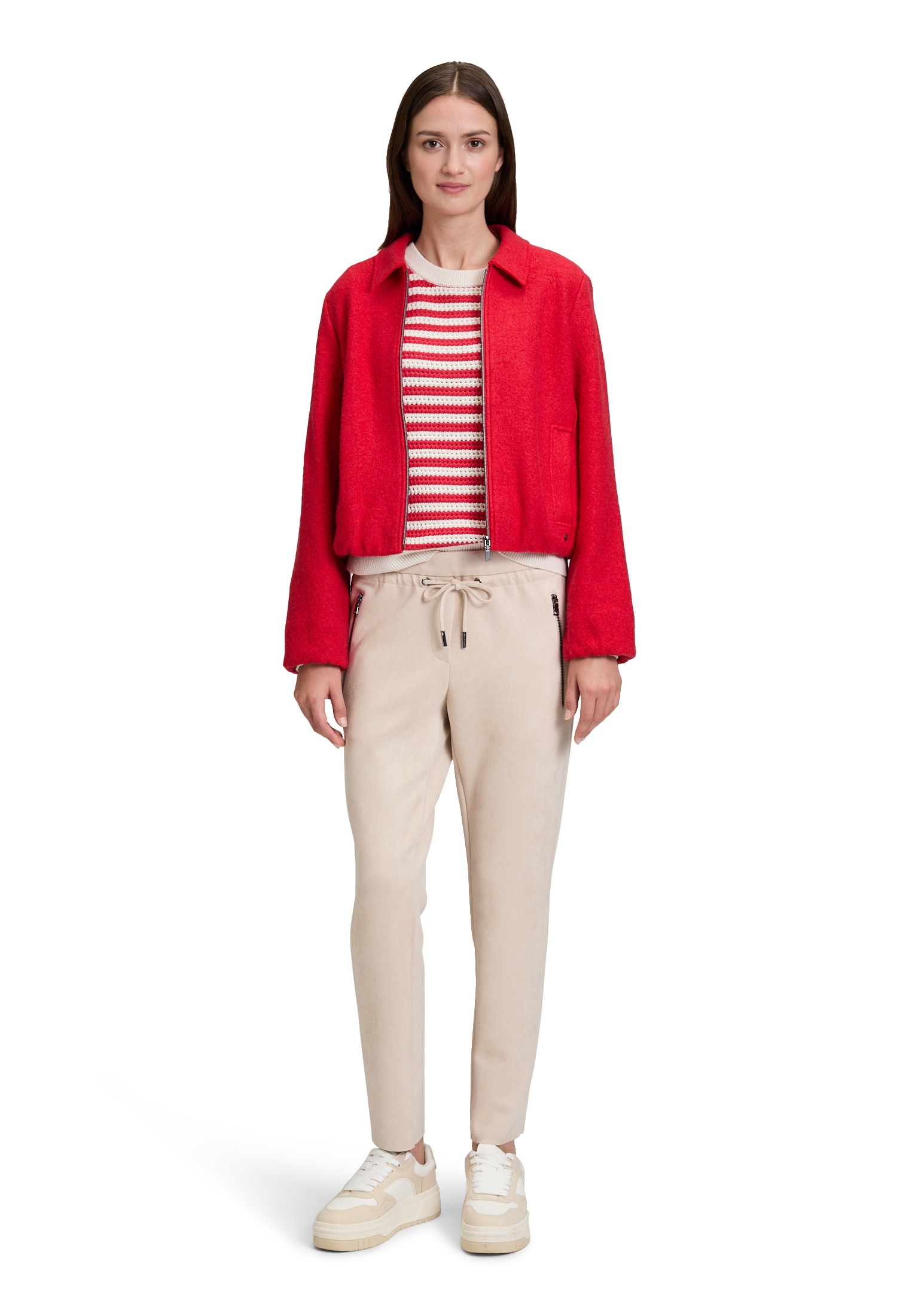 Betty&Co Strickpullover »Strickpullover mit Struktur«