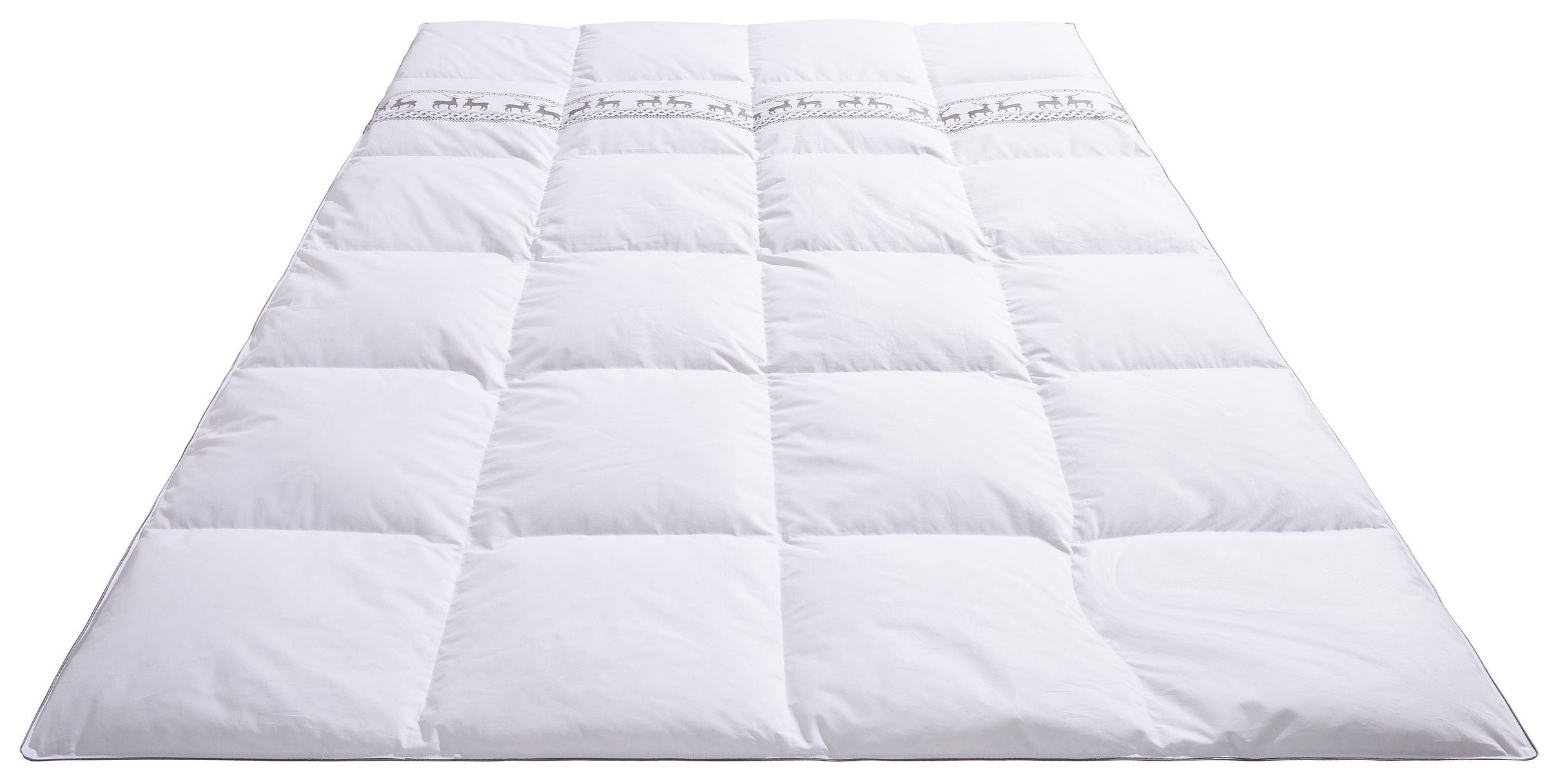 Älgdröm Daunenbettdecke + Kopfkissen »Sorsele«, (Spar-Set), Bettdecken-Set mit Kopfkissen, Bettdecke 135x200, weitere Wärmeklassen erhältlich