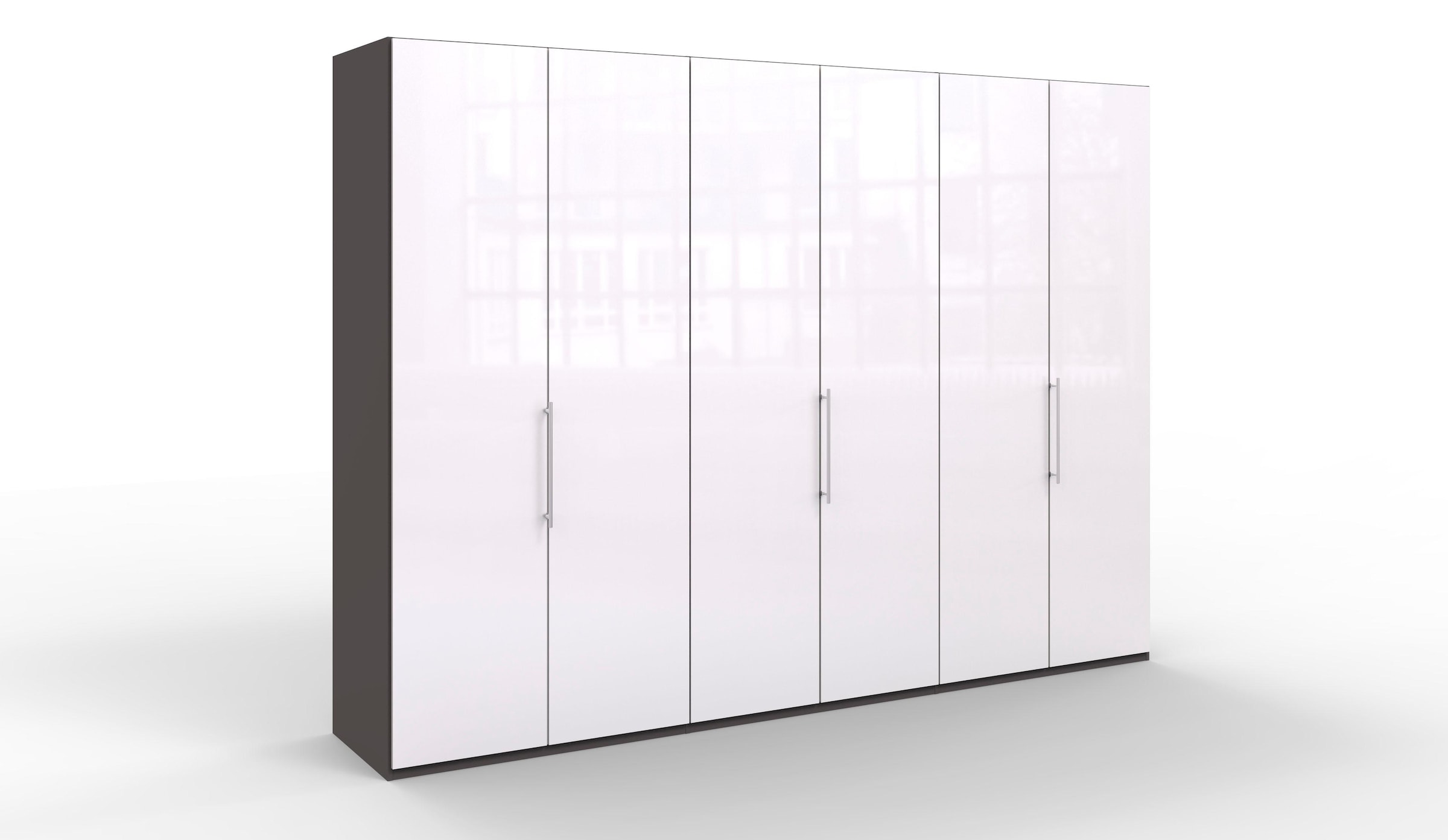 WIEMANN Falttürenschrank »Loft«, Glasfront