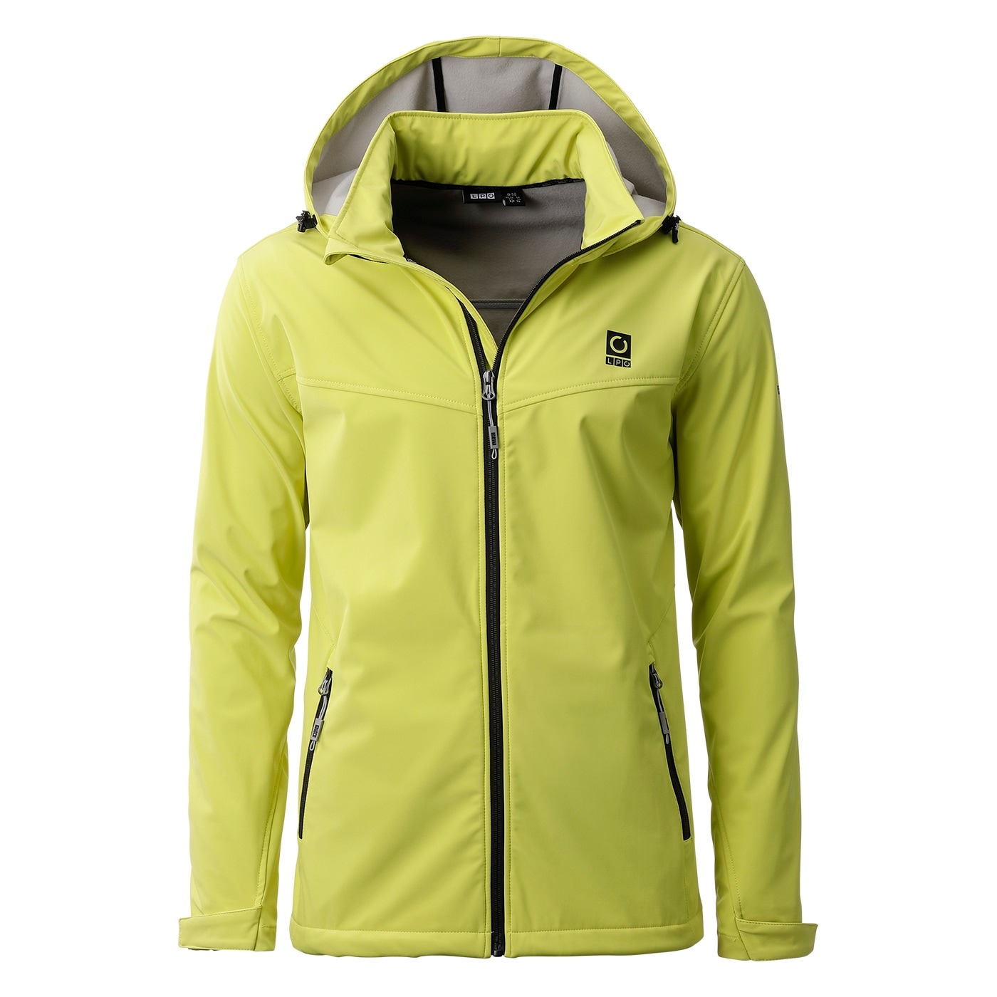 LPO Softshelljacke »Softshelljacke Melvin« abnehmbare, verstellbare Kapuze