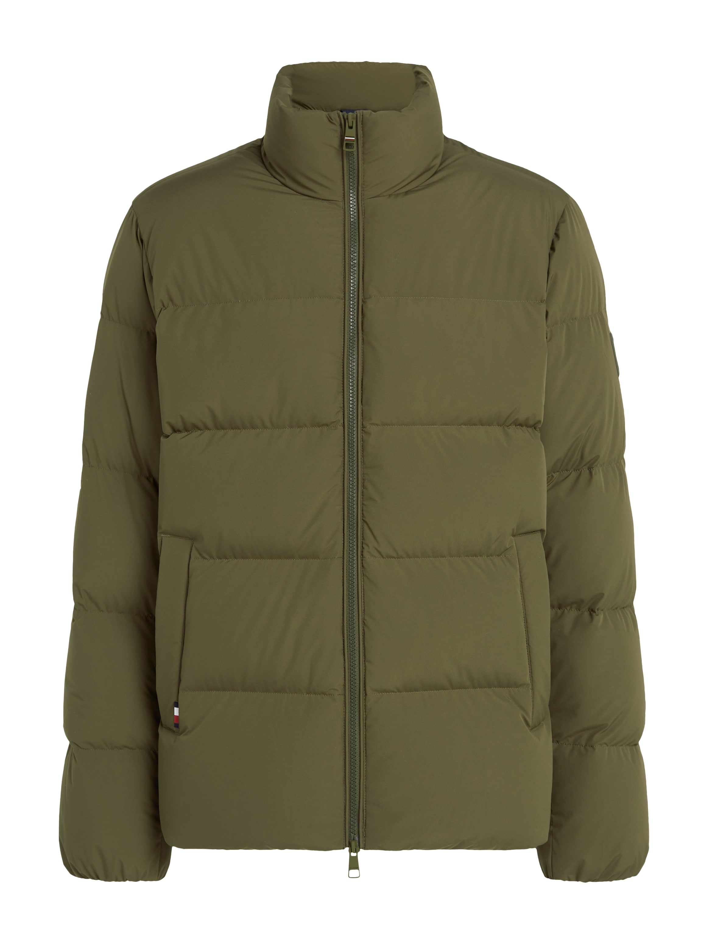 Tommy Hilfiger Steppjacke »DOWN PUFFER JACKET«, ohne Kapuze