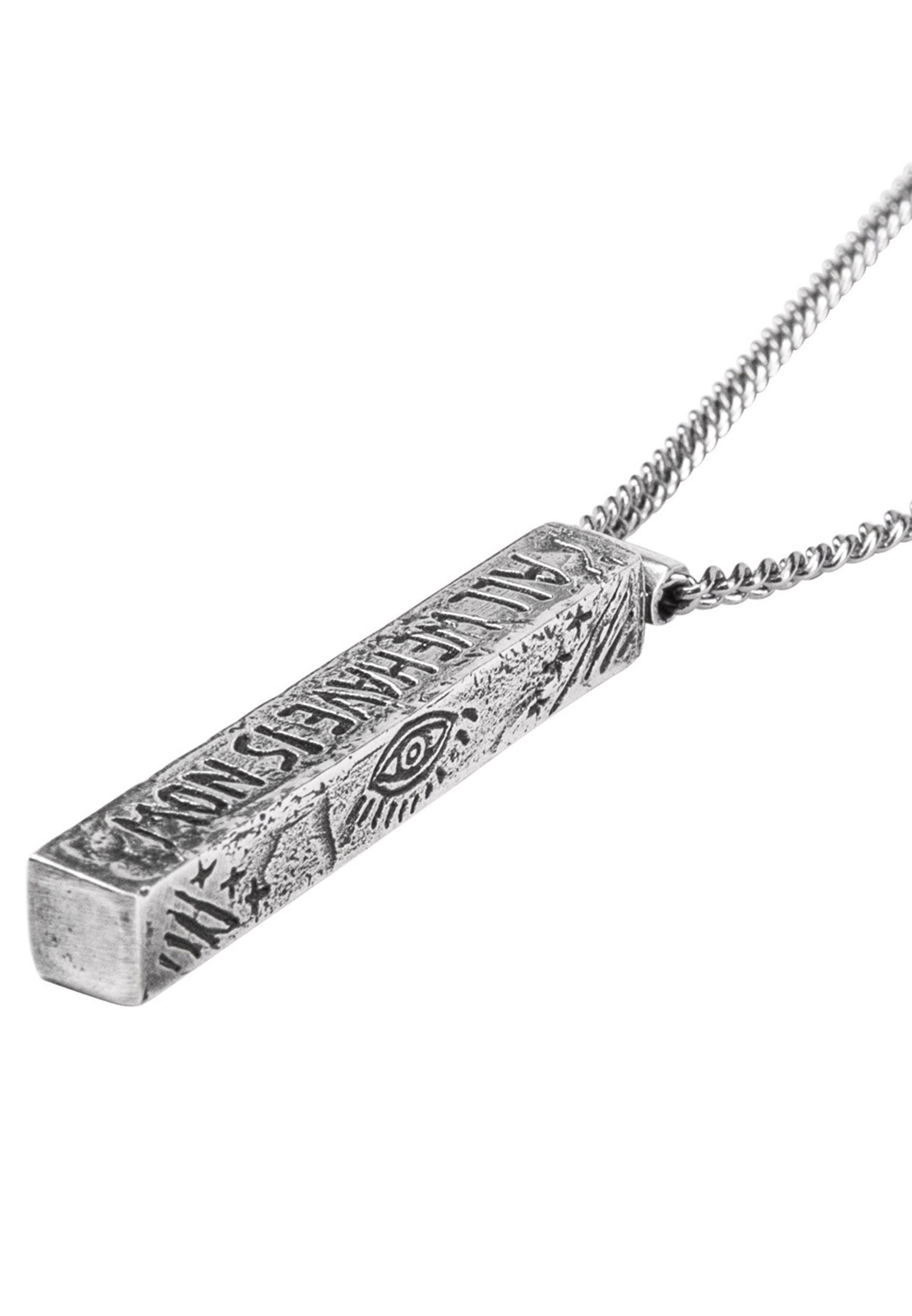 HAZE & GLORY Lange Kette »Halskette Barren - All We Have Is Now 925 Silber«