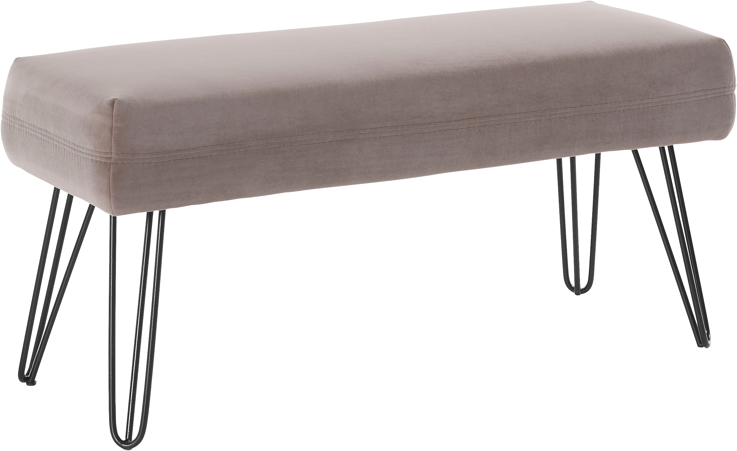 exxpo - sofa fashion Sitzbank »Doppio« Frei im Raum stellbar