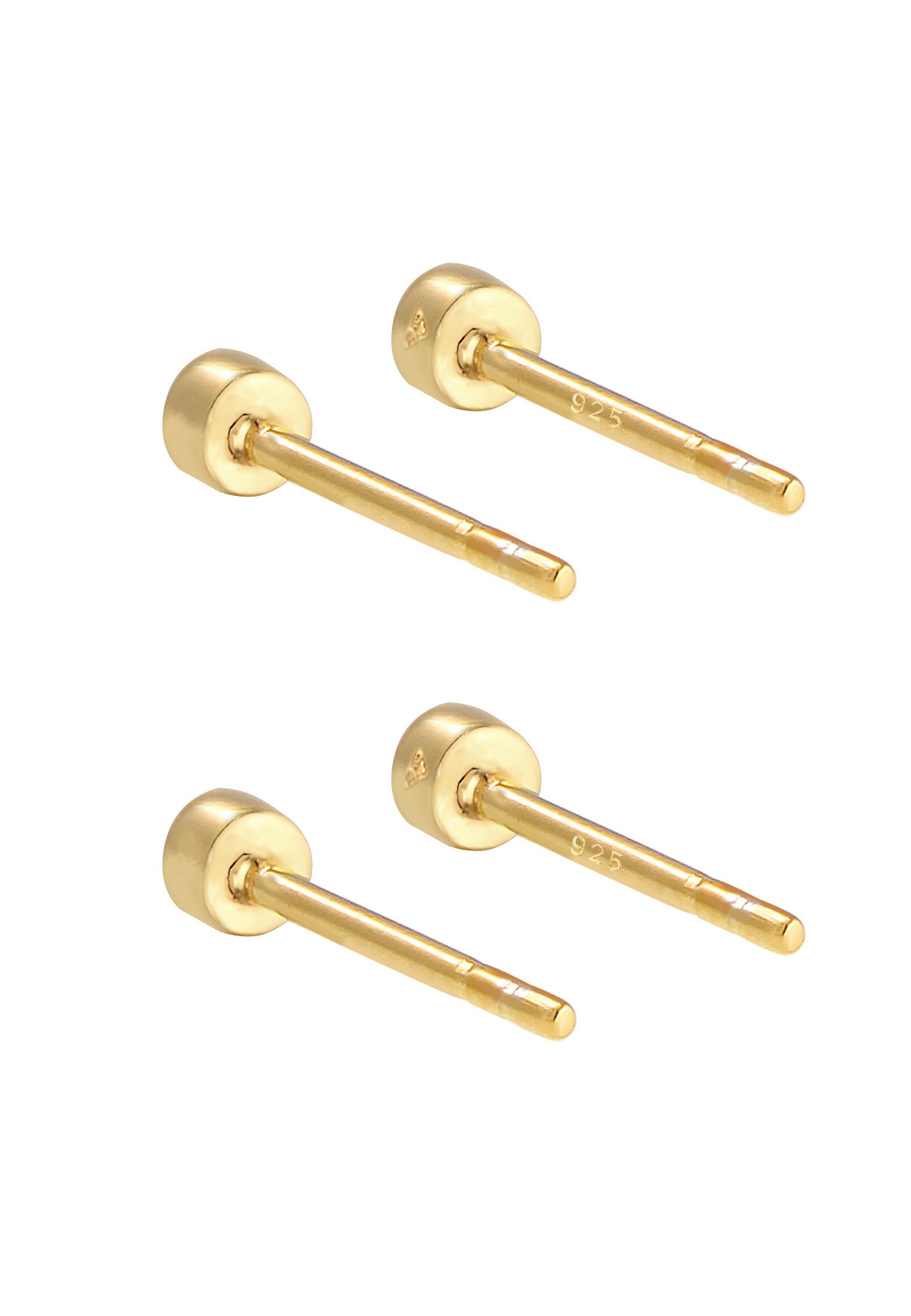 Elli Paar Ohrstecker »Ohrringe Stecker Emaille Basic Set 925 Silber«