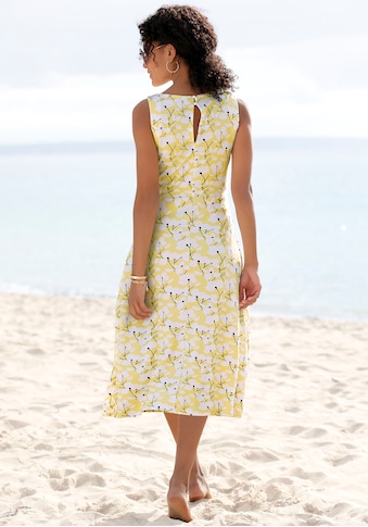Beachtime Sommerkleid, mit Blumendruck kaufen