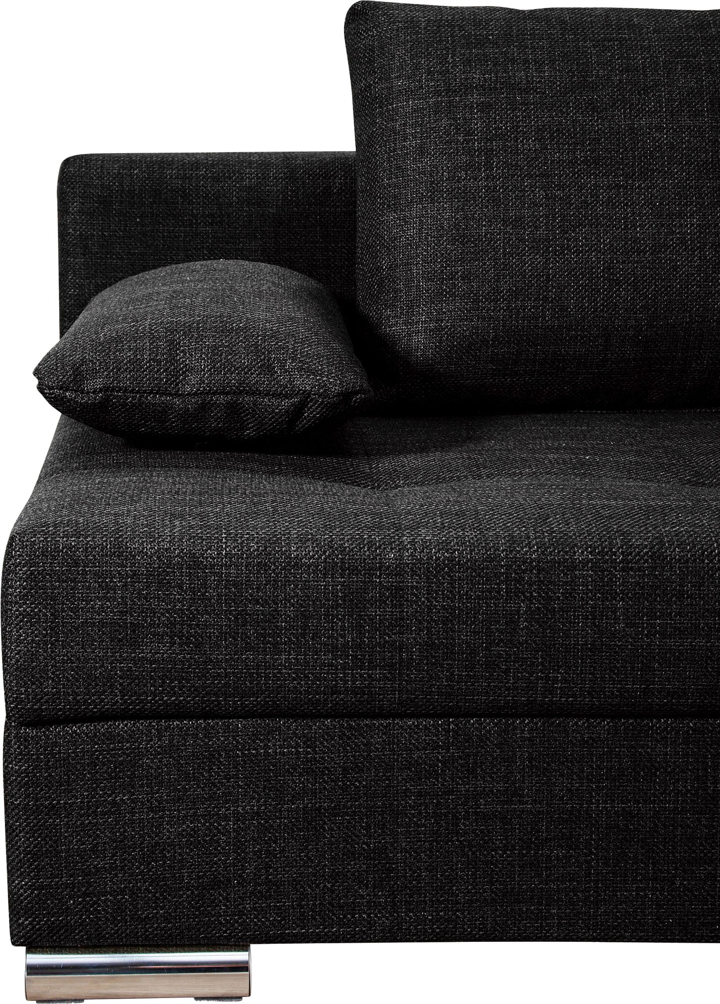 COLLECTION AB Schlafsofa »Tania mit Bettfunktion und Bettkasten«, komfortabler Sitzkomfort: Federkern-Polsterung, inklusive Rückenkissen