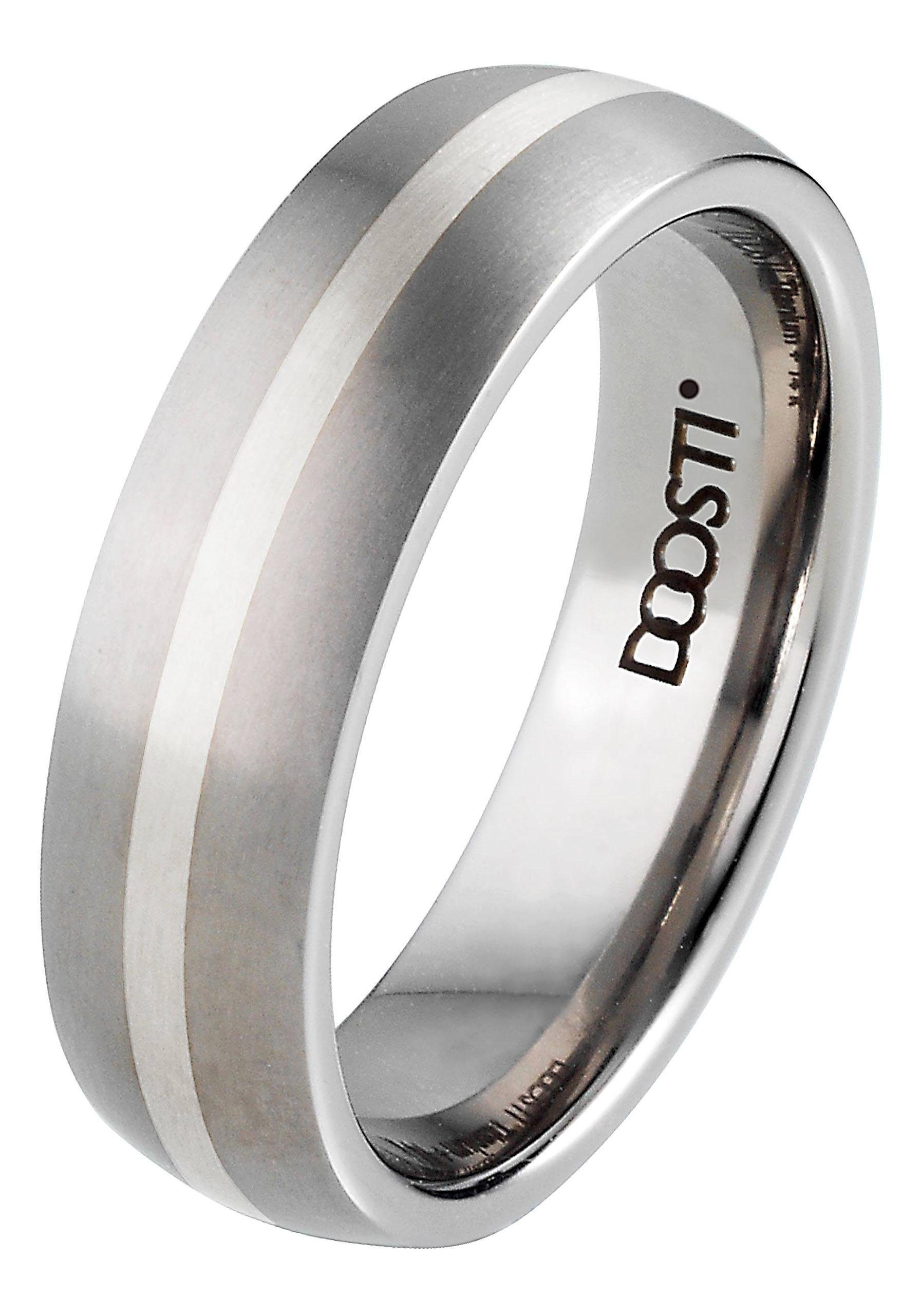 DOOSTI Trauring »Schmuck Geschenk Silber 925 Trauring Ehering Partnerring LIEBE«, Made in Germany - wahlweise mit oder ohne Zirkonia