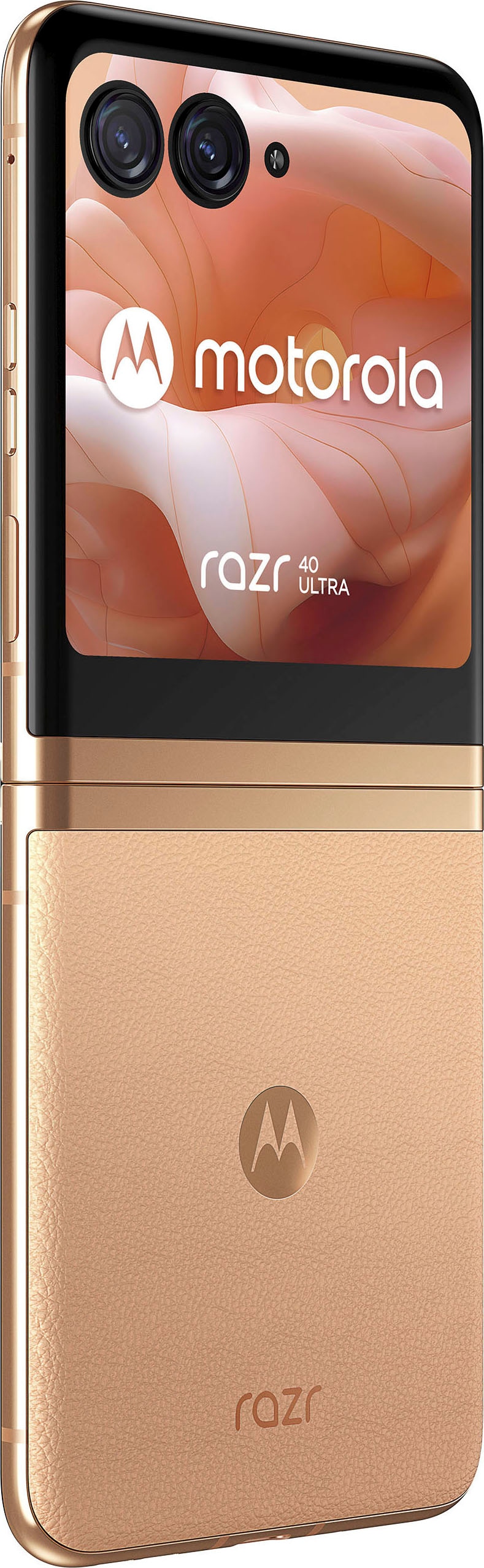 Motorola Smartphone »Motorola razr40 ultra«, Peach Fuzz