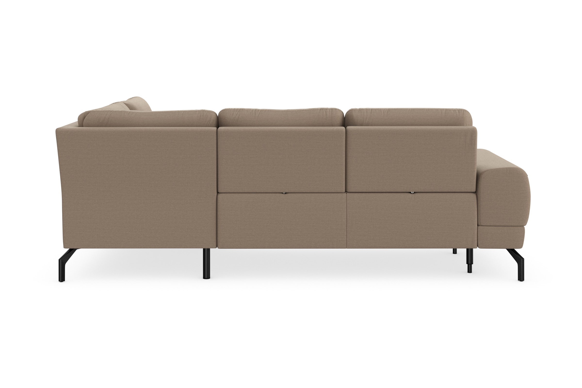 sit&more Ecksofa »Cinturo L-Form«, inklusive Sitztiefenverstellung und Federkern, Sitzhöhe 48 cm