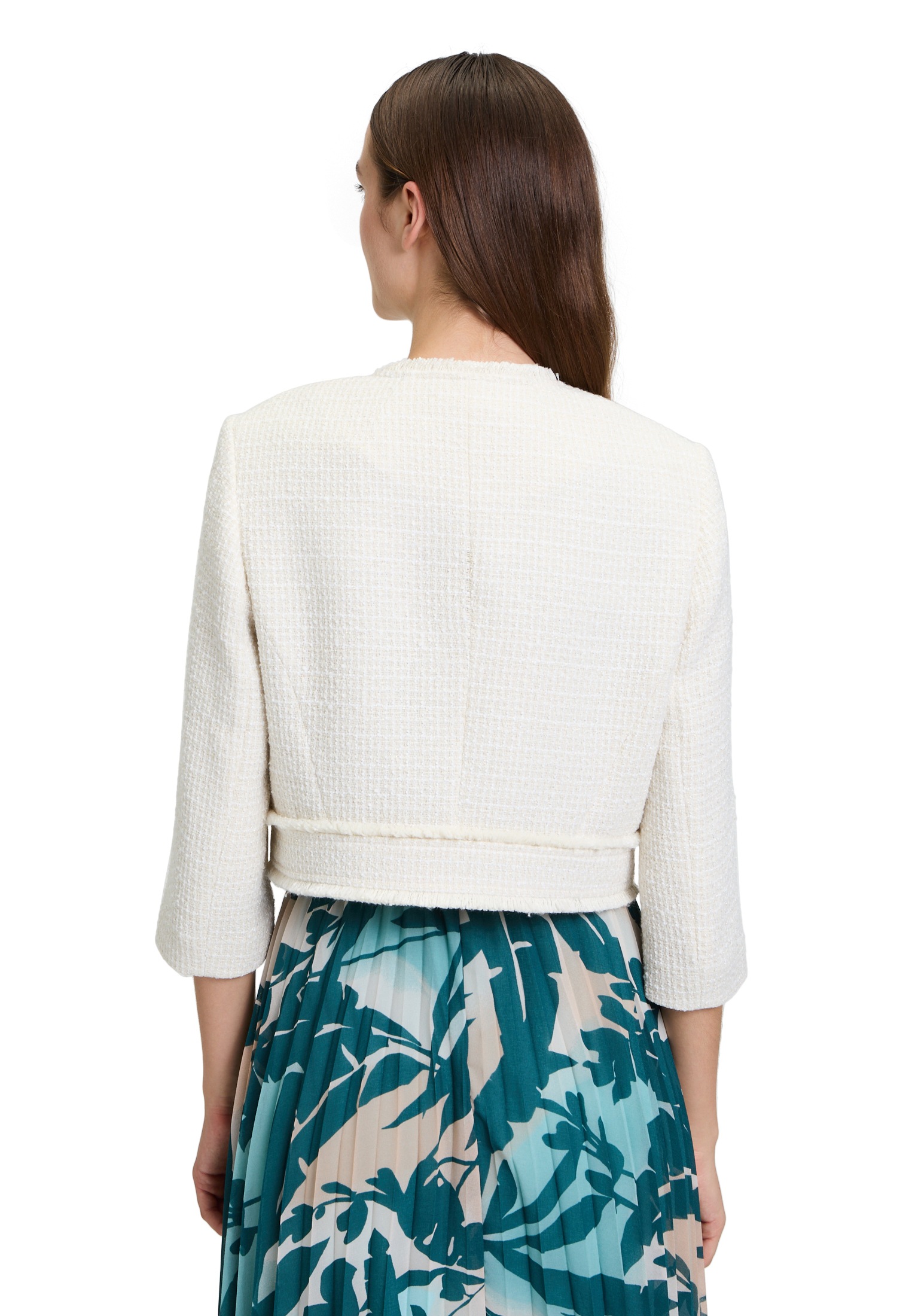 Betty&Co Boleroblazer »Bolero-Jacke mit aufgesetzten Taschen«