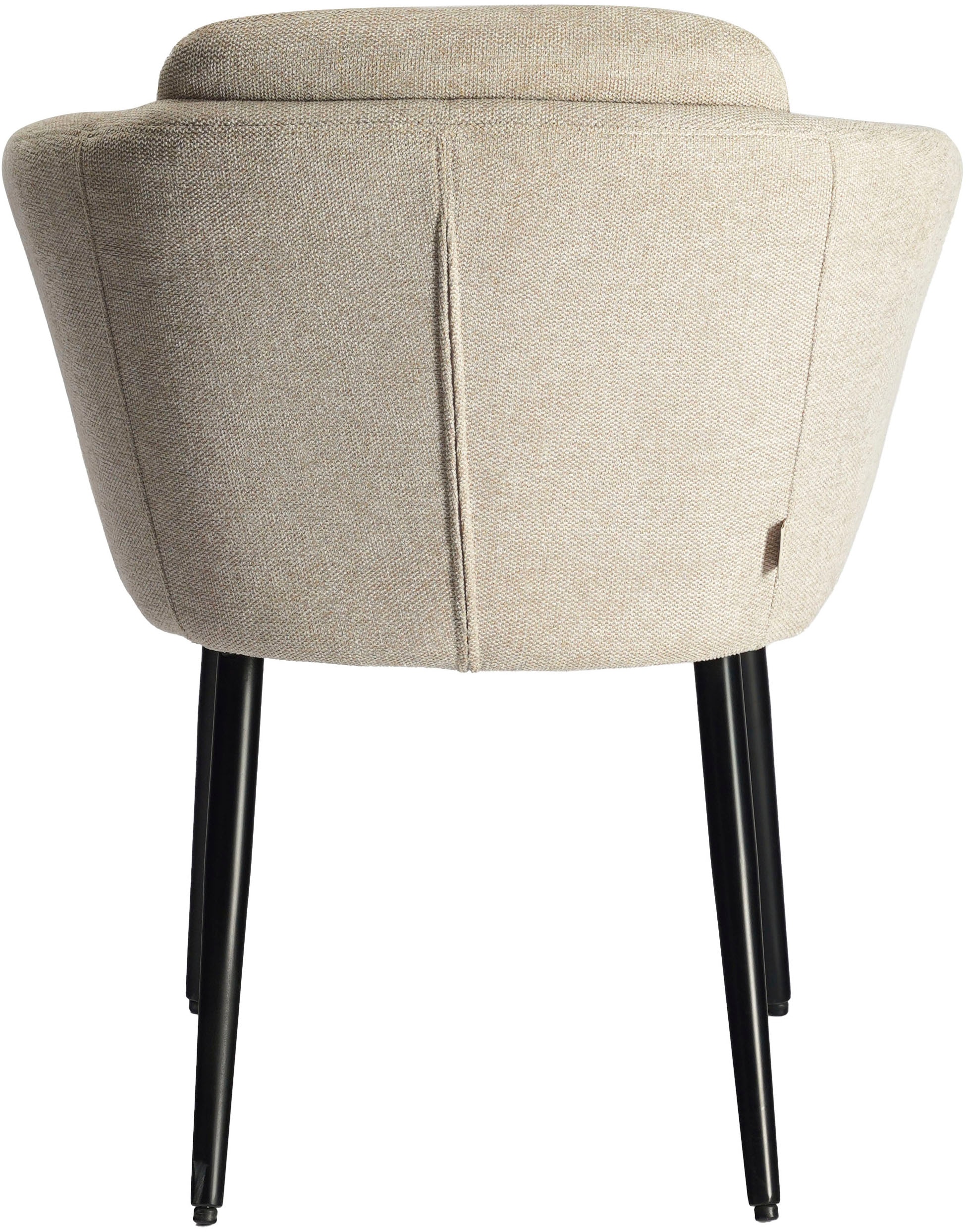 LeGer Home by Lena Gercke Esszimmerstuhl »Fleur, TOPSELLER!, OTTOs Choice« (Set) 2 Stk. Struktur (100% Polyester) Strukturstoff, ergonomisches Design, gesteppte Rückenlehne