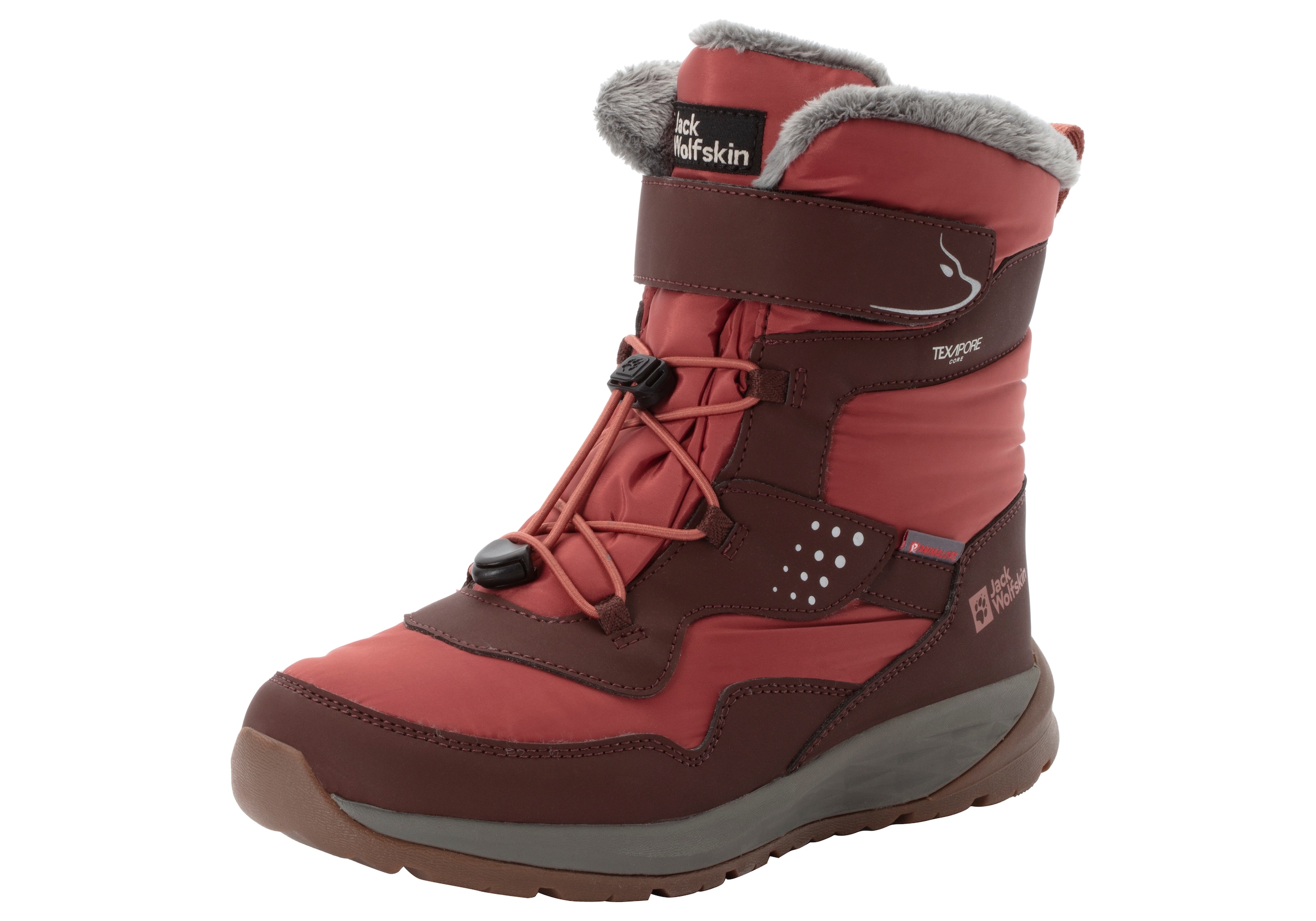 Jack Wolfskin Winterboots »POLAR BEAR-G TEXAPORE HIGH VC K«, Snowboots, Winterstiefel, Winterschuhe, wasserdicht & gefüttert