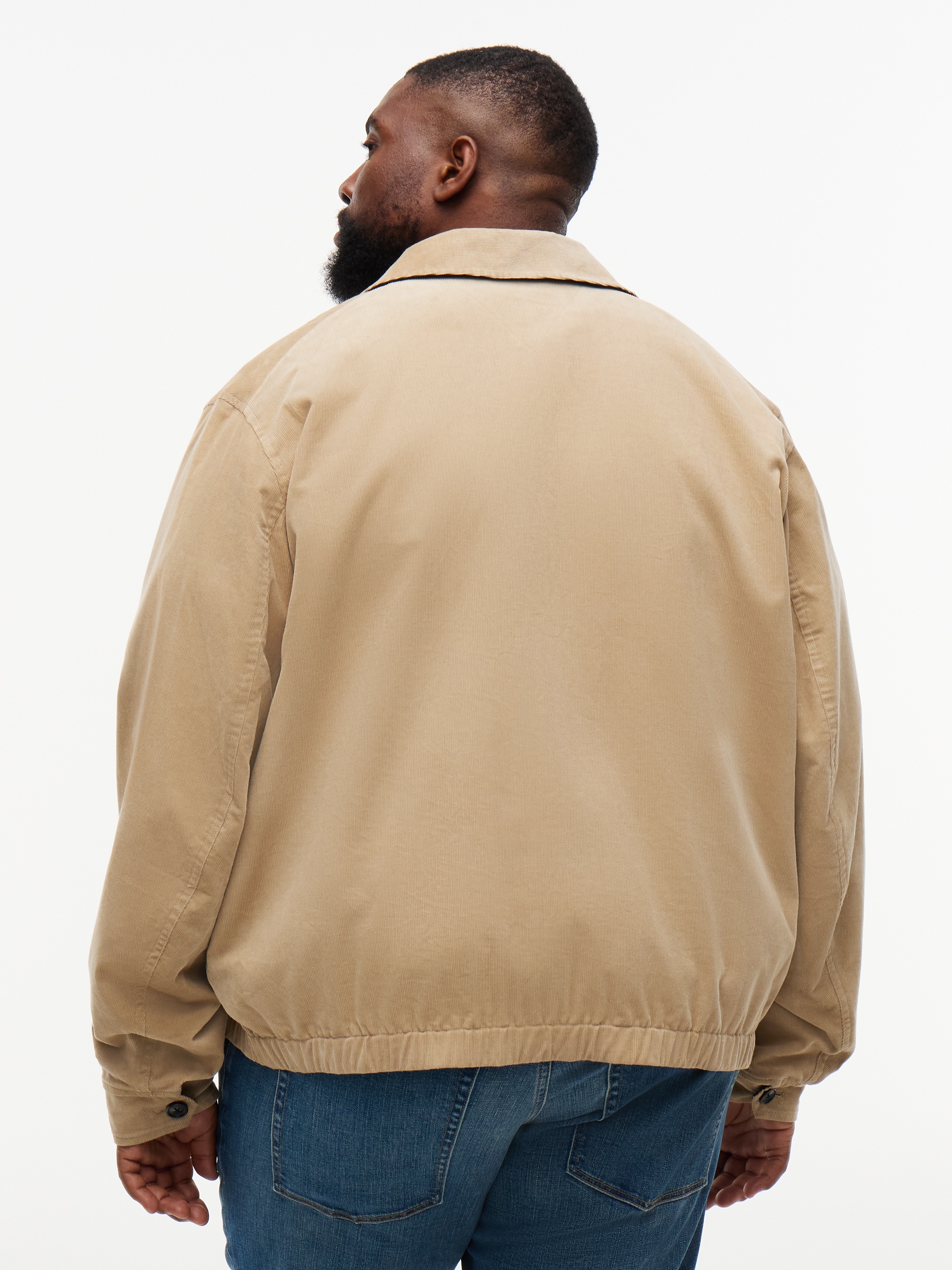 Tommy Hilfiger Big & Tall Wendejacke »BT-REVERSIBLE CORDUROY IVY« Große Größen, elastischer Bund