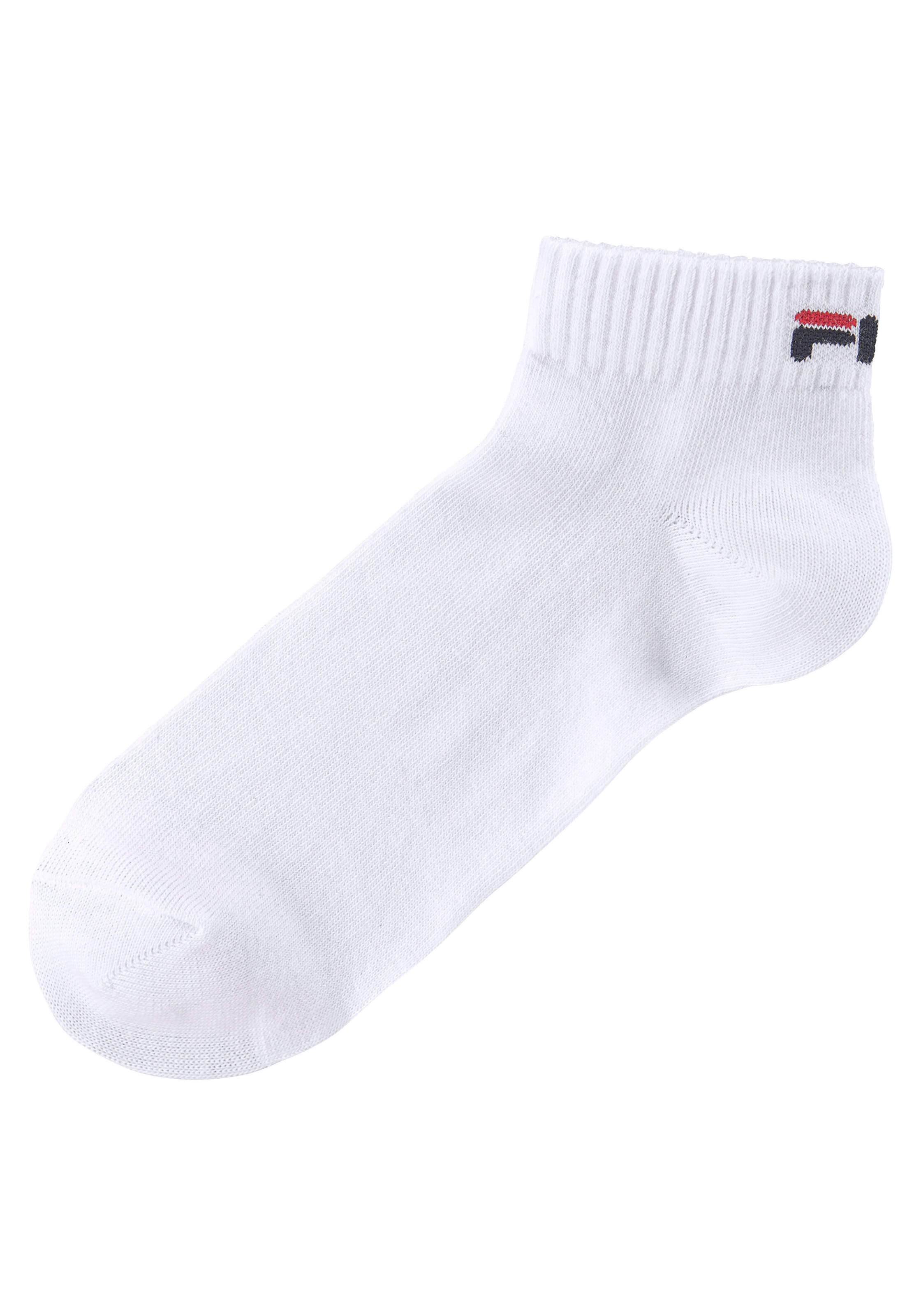 Fila Kurzsocken, (6er Pack), mit eingestricktem Logo