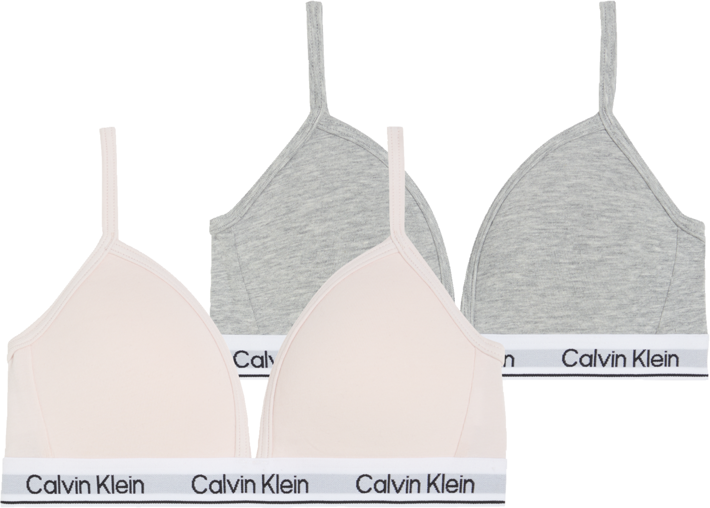Calvin Klein Underwear Triangel-BH »2PK TRIANGLE« Packung, 2er-Pack, 2 mit Logobund