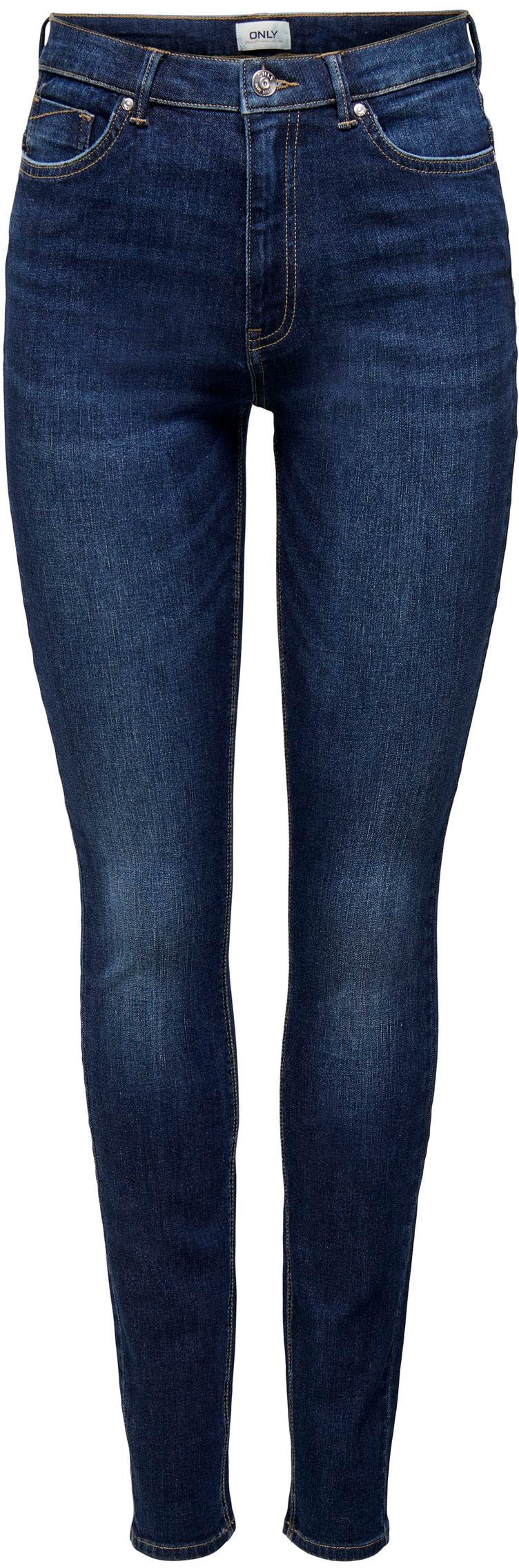 ONLY Skinny-fit-Jeans »ONLPAOLA – Extra-eng geschnittene Jeans mit figurformender Silhouette«, skinny fit, modisch, Denim, Baumwollmischung