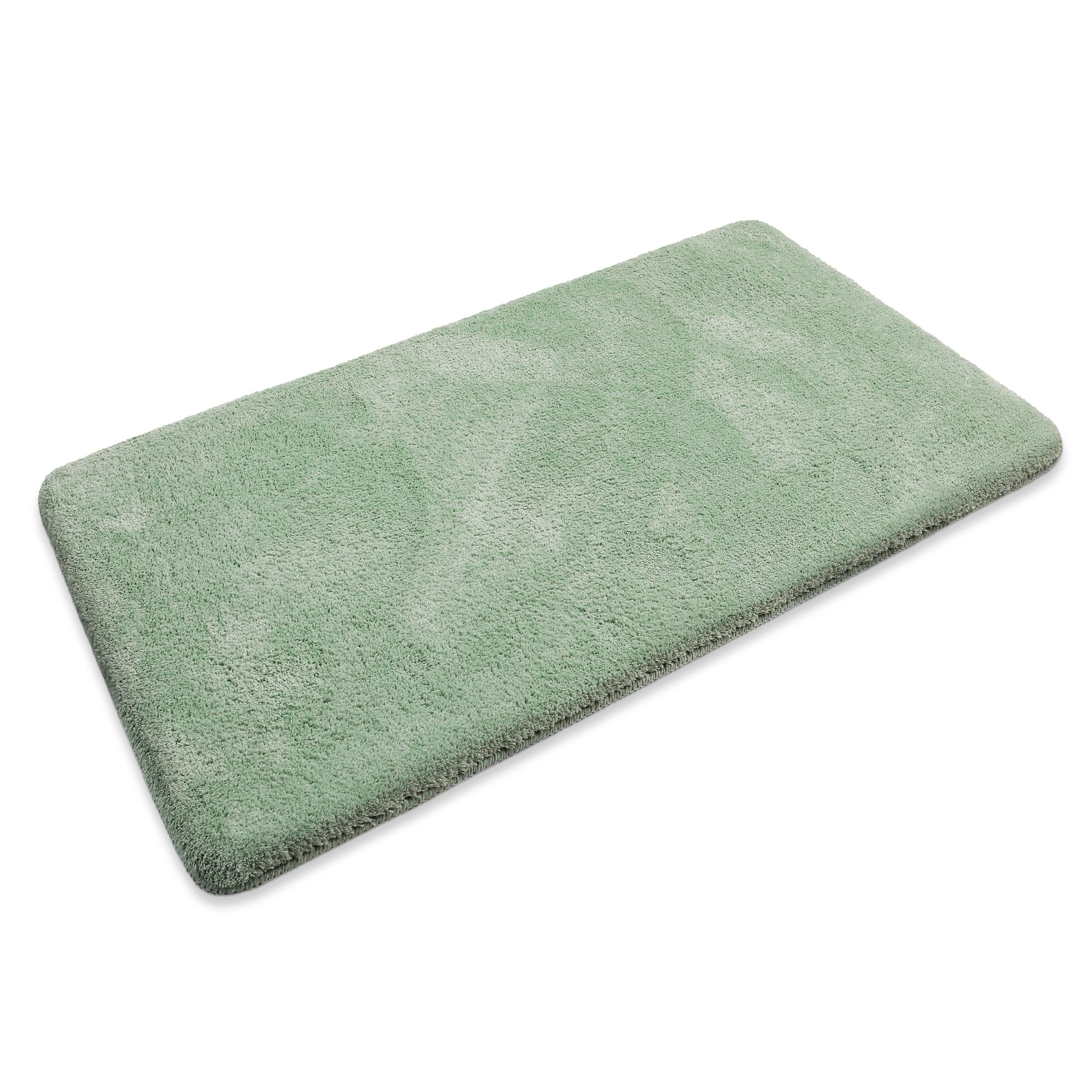 OTTO home Badematte »Neele« Höhe 20 mm rutschhemmend beschichtet schnell trocknend Badteppich, getuftet, modern, Uni, antirutsch, flauschig, Hochflor