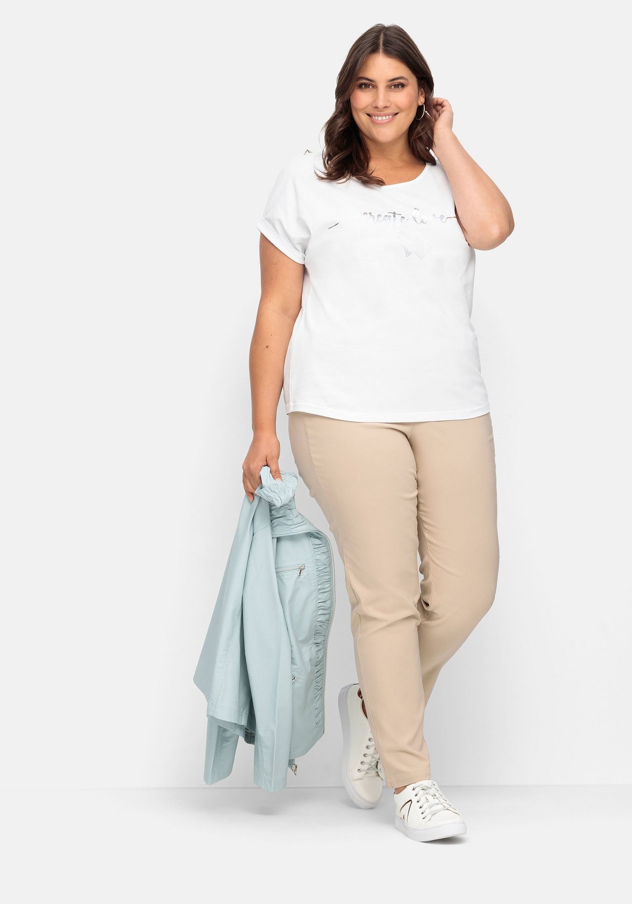 Sheego Schlupfhose »Bengalinhose mit schmalem Bein«