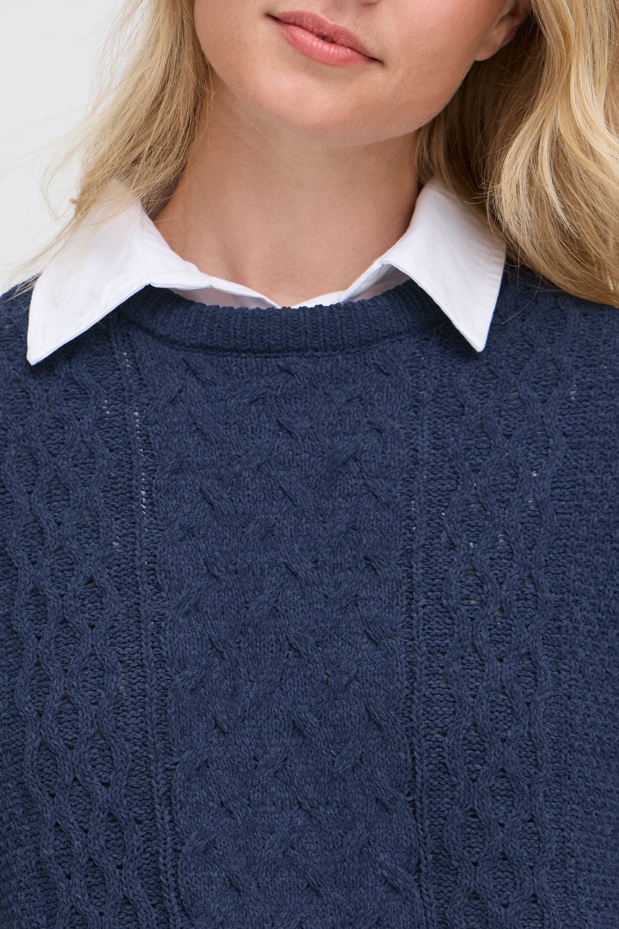 OXMO Strickfleece-Pullover »Strickpullover OXFSanvi«