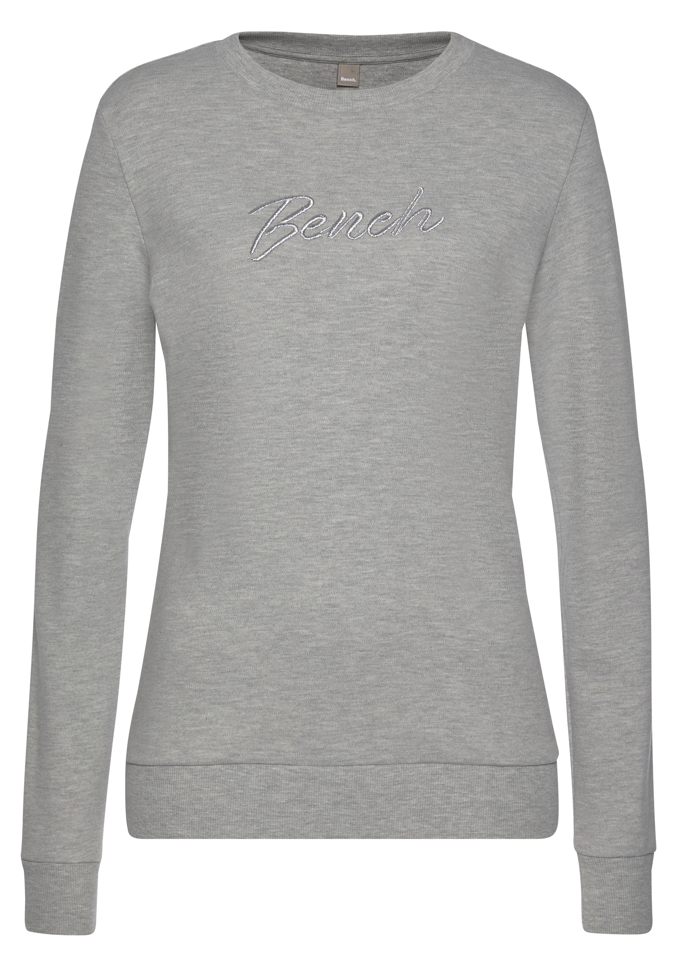 Bench. Loungewear Sweatshirt, mit Logostickerei, Loungewear