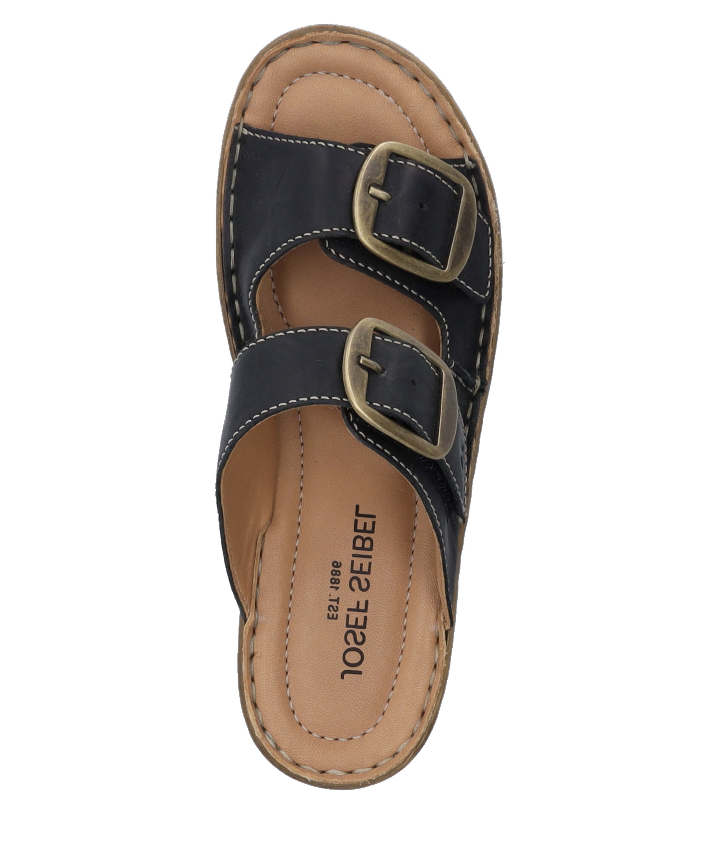 Josef Seibel Clog »Catalonia 76, schwarz«