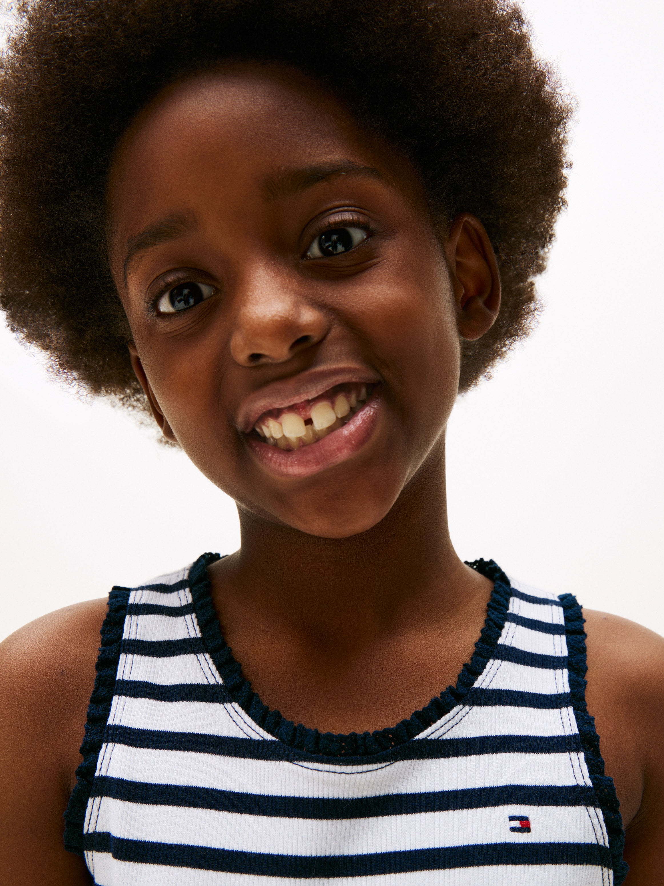 Tommy Hilfiger Tanktop »ESSENTIAL RIB LACE TANK TOP« mit Spitze, mit Logostickerei