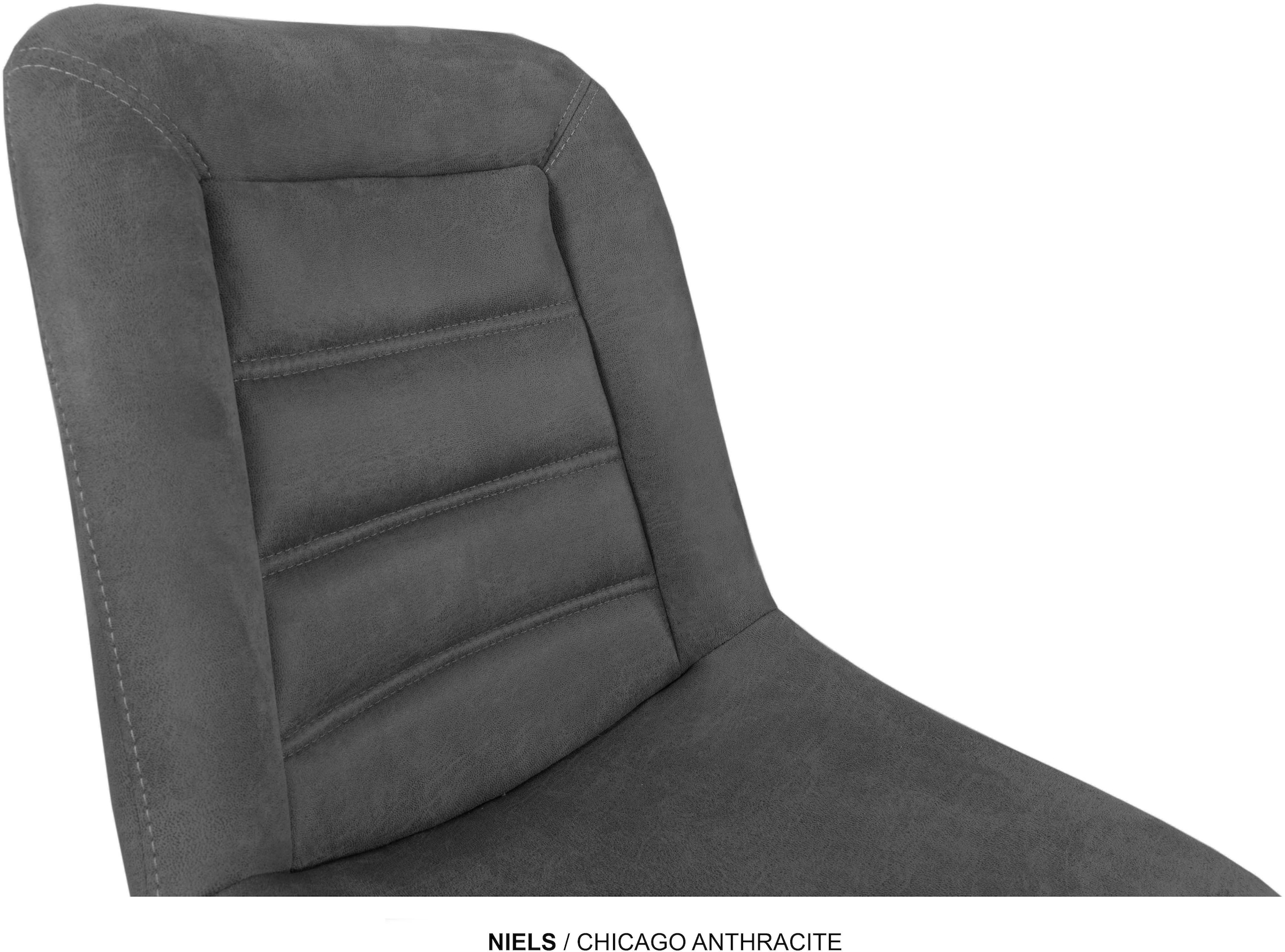 OMG Design Esszimmerstuhl »Niels« (Set) 2 Stk.Esszimmerstuhl, pflegeleichter Bezug