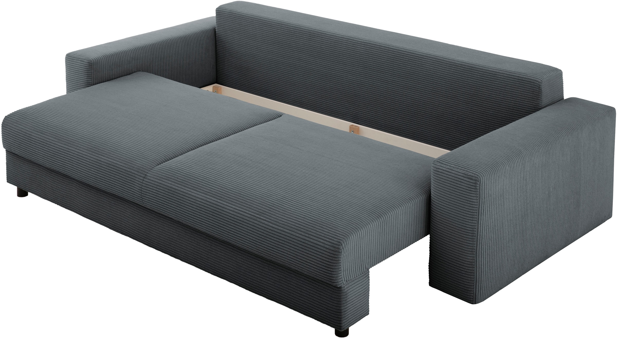 LeGer Home by Lena Gercke Schlafsofa »Imoga, Polster mit Schlaffunktion, 3-Sitzer Sofa, Couch mit Bettkasten«, in modernen Farben und Stoffen, Bettfunktion, Liegefläche: 200x150 cm