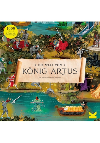 Puzzle »Die Welt von König Artus«