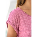 LASCANA T-Shirt, (2 tlg., 2er-Pack), mit modischem Cut-out im Nacken