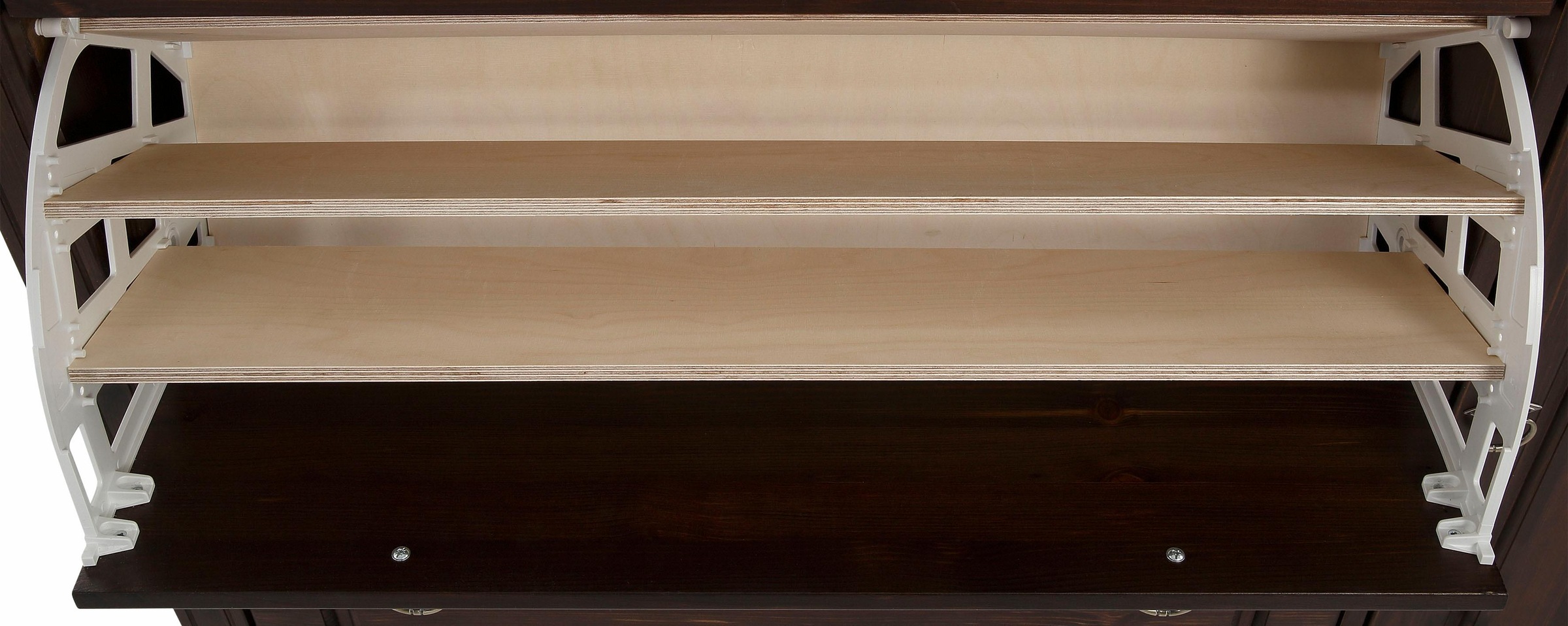 Home affaire Schuhkommode »Rustic«, aus massiver Kiefer, 130 cm breit auf  Rechnung kaufen