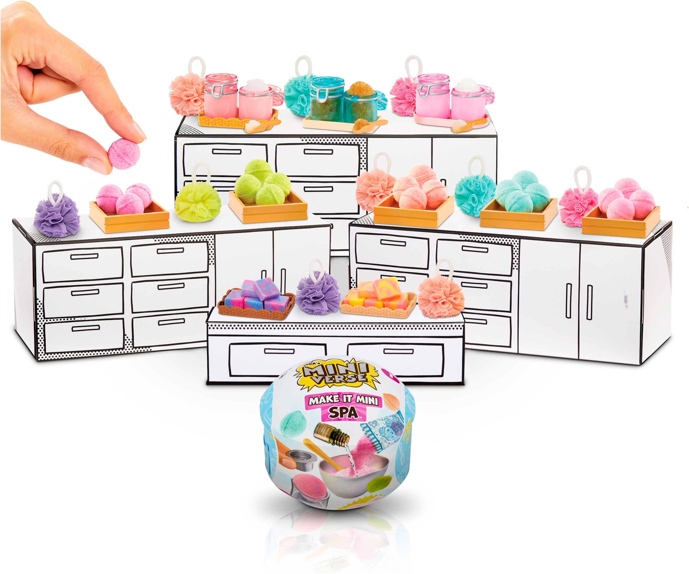 MGA ENTERTAINMENT Kreativset »MGA's Miniverse - Make It Mini Spa«