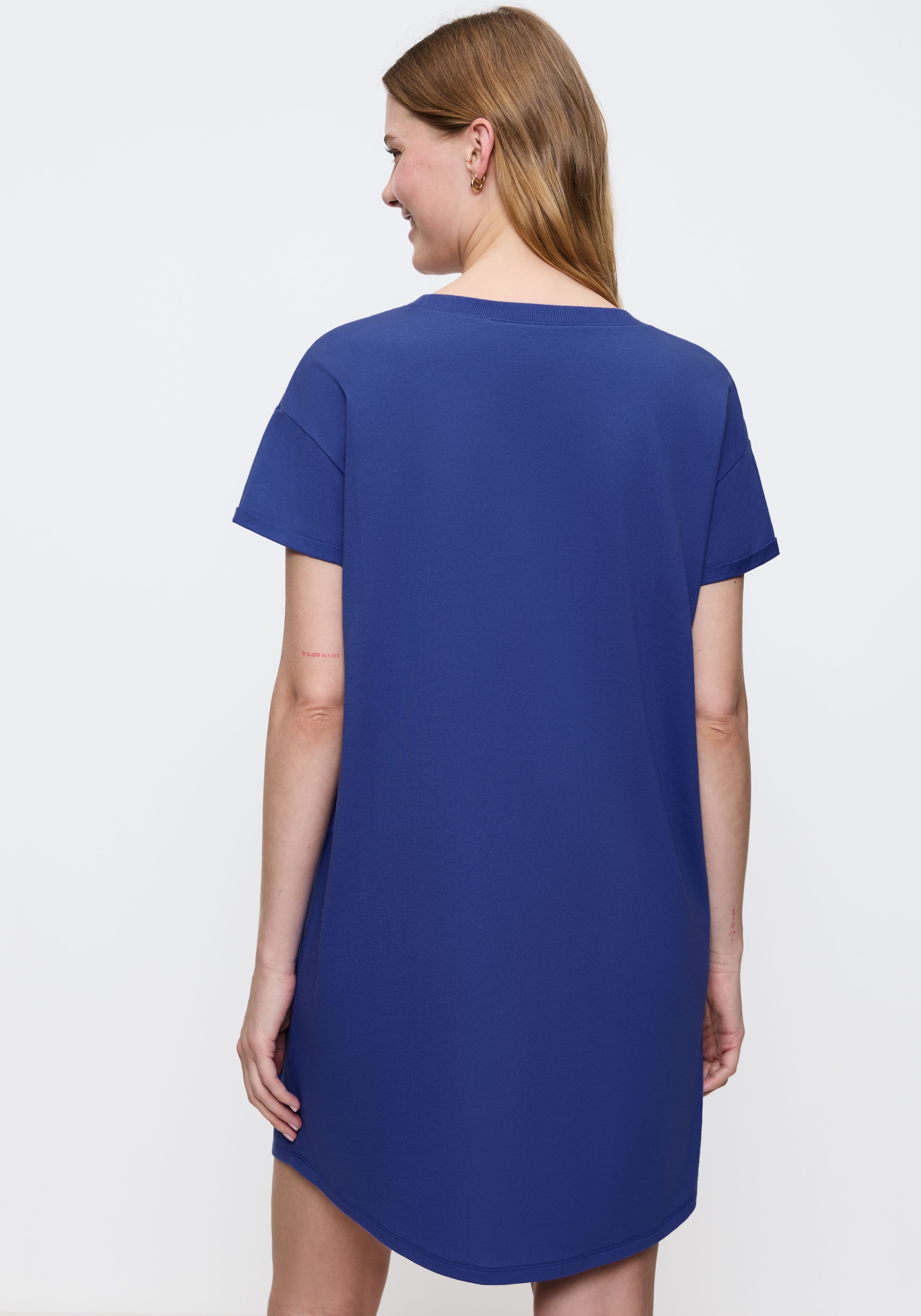 Triumph Nachthemd »Nightdresses NDK X«, weich, atmungsaktiv, gerippter Rundhalsausschnitt, Kurzarm