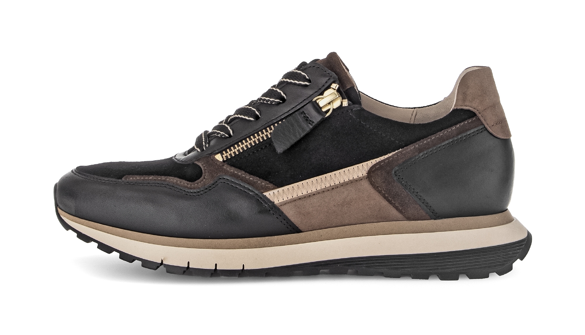 Gabor Keilsneaker »TURIN«  , Freizeitschuh, Halbschuh, Schnürer in Komforweite H (=sehr weit)