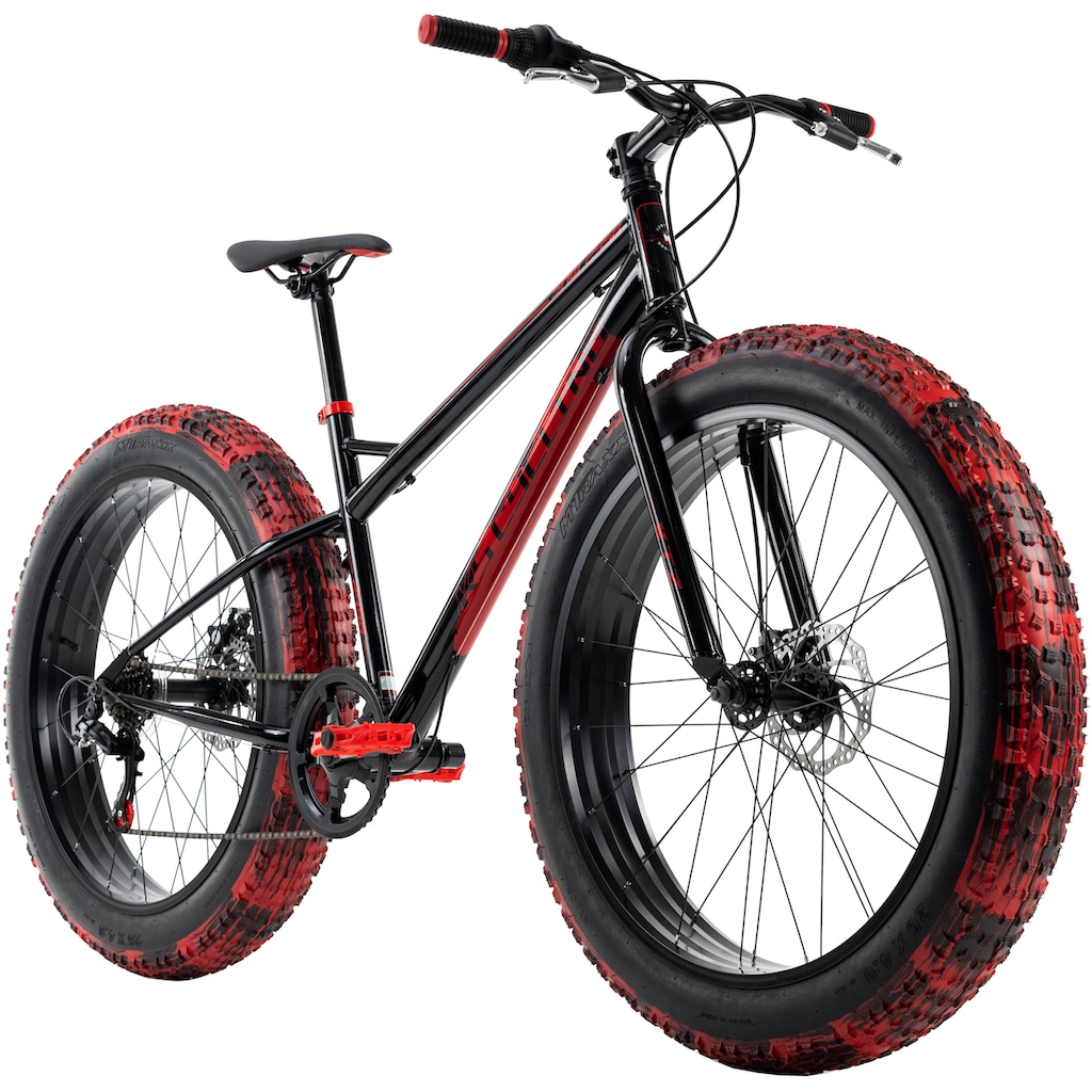 KS Cycling Fatbike »SNW2458«, 6 Gang, Shimano, Tourney Schaltwerk, Kettenschaltung