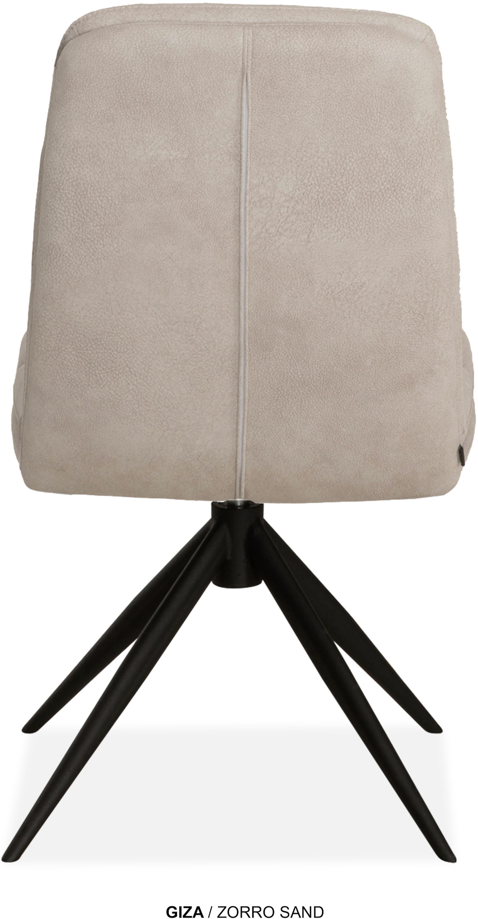 OMG Design Esszimmerstuhl »Giza« (Set) 2 Stk.Drehstuhl mit auto-return, pflegeleichter Bezug