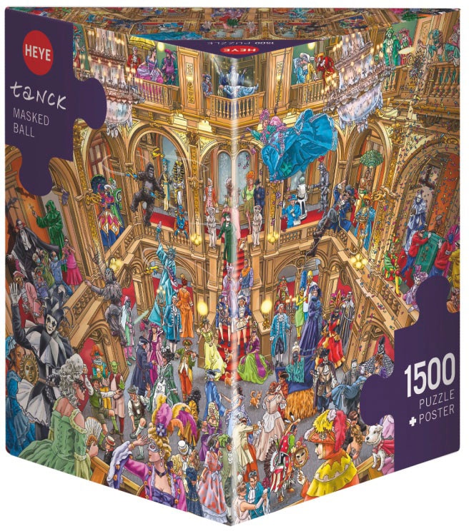 Puzzle »Masked Ball«, Made in Europe