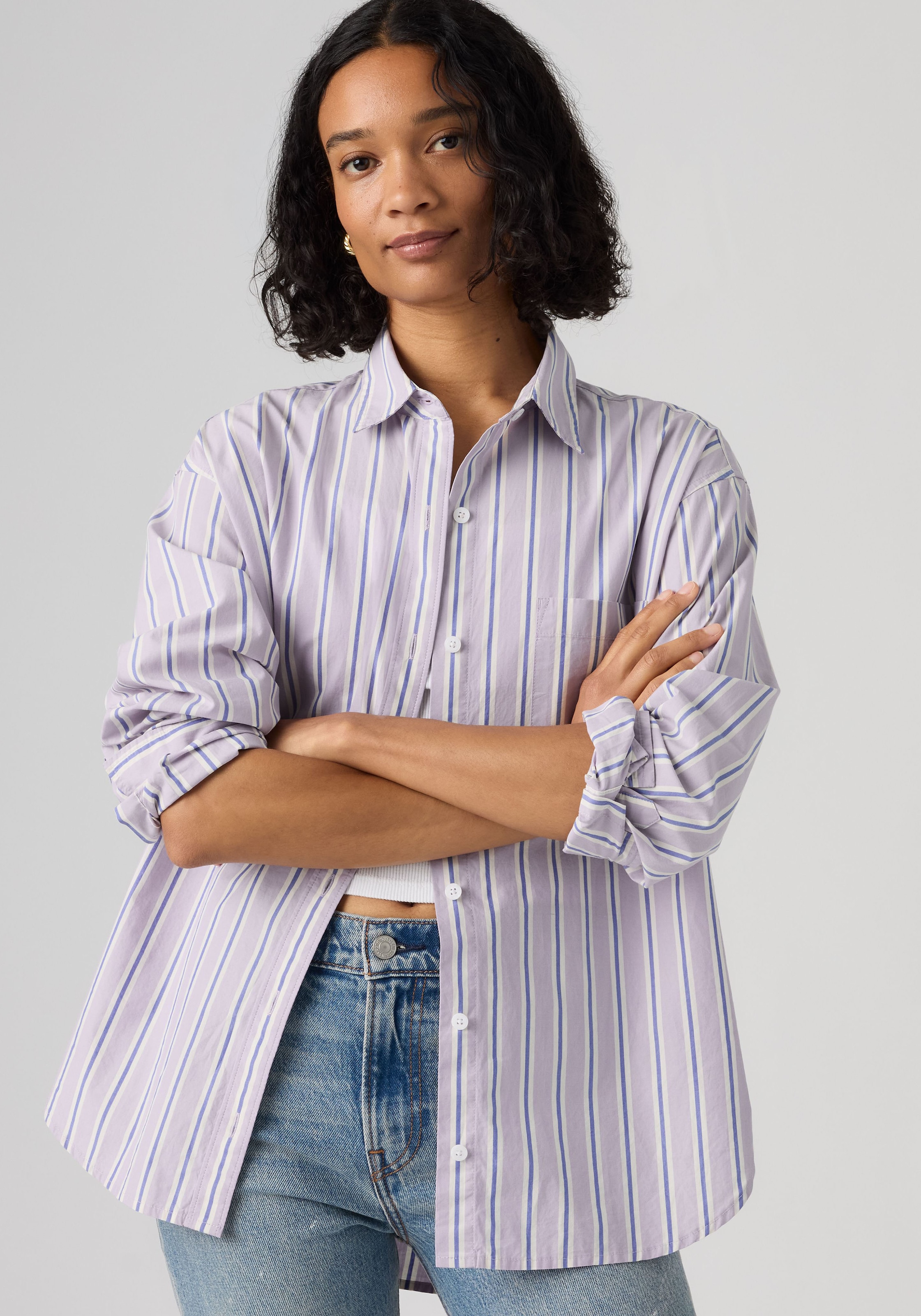 Levi's® Jeansbluse »HARLIE BOYFRIEND SHIRT« mit Brusttasche
