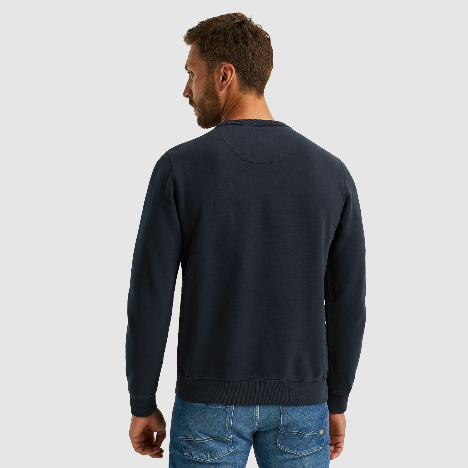 PME LEGEND Sweatshirt »Crewneck gd terry«, mit Schriftzug
