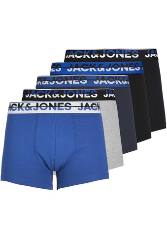Jack & Jones Boxershorts »JJ JACKODA TRUNKS 5 PACK«, (Packung, 5 St.) kaufen