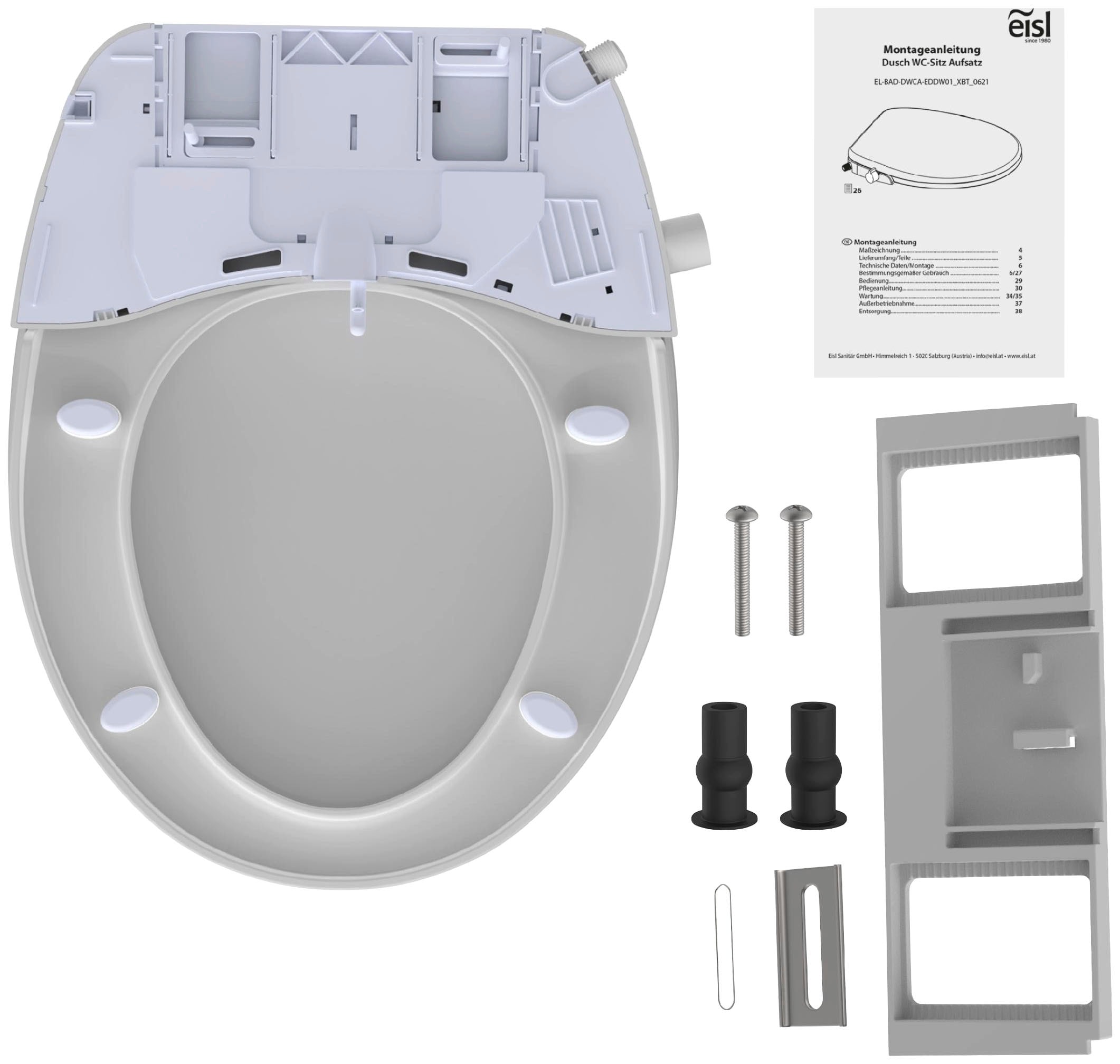 Eisl »Bidet Dusch-WC-Sitz Garantie Absenkautomatik, Schnellverschluss Einsatz«, XXL online 3 | kaufen Jahren mit