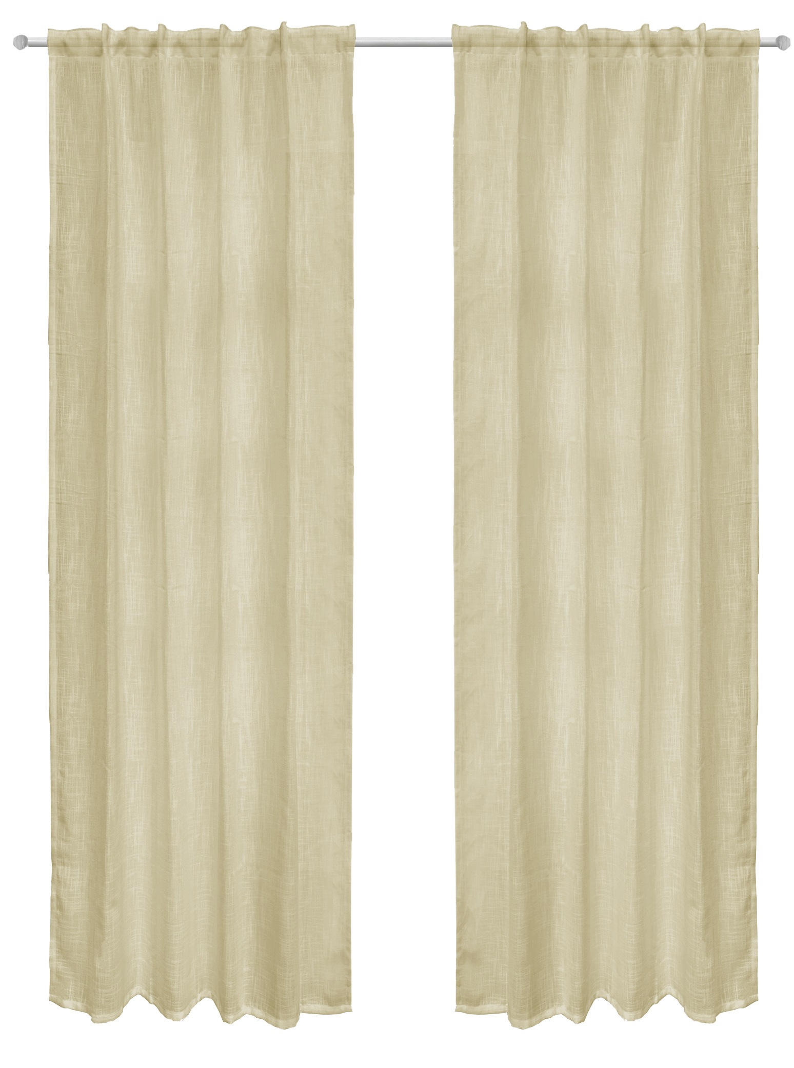 andas Gardine »Tursik«, (1 St.), Blickdicht, Leinenlook, Polyester