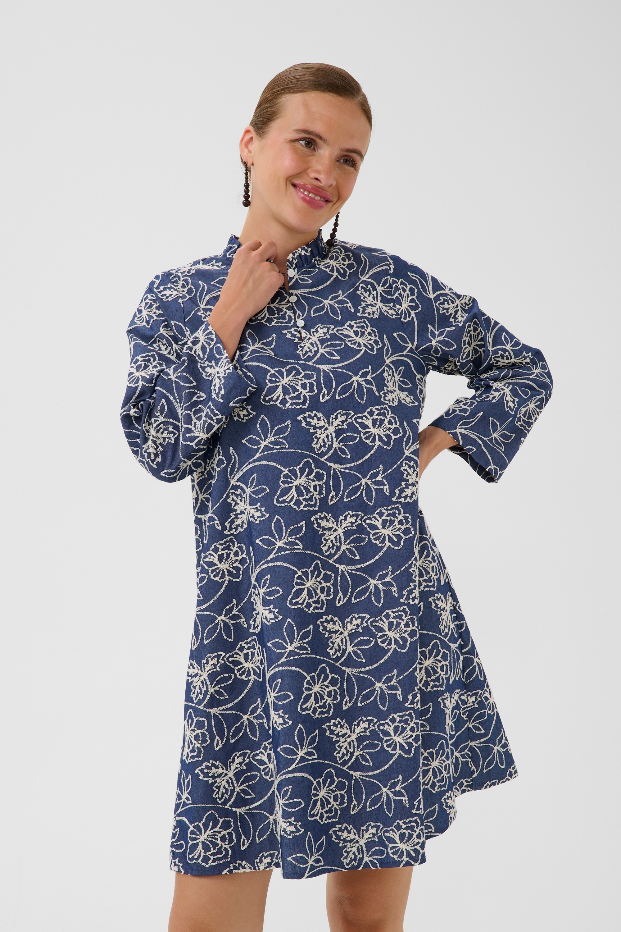 Culture Midikleid »Damen Kleid CUnikola«