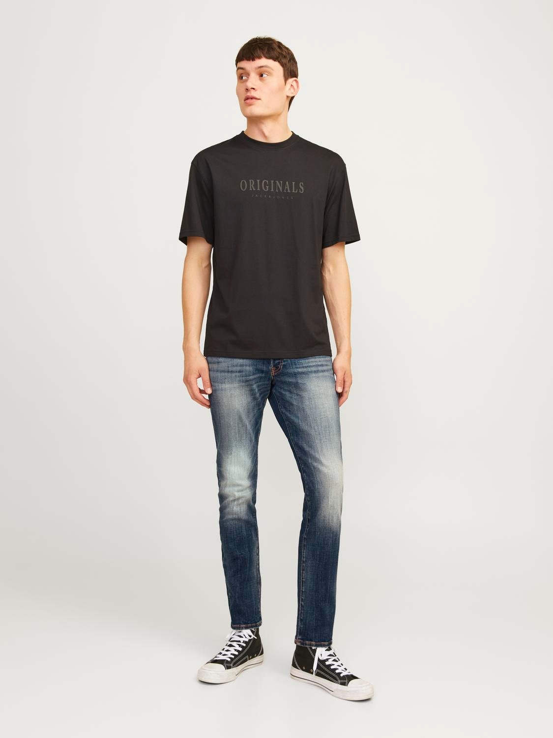 Jack & Jones Slim-fit-Jeans »JJIGLENN JJLUKE GE 238 NOOS«