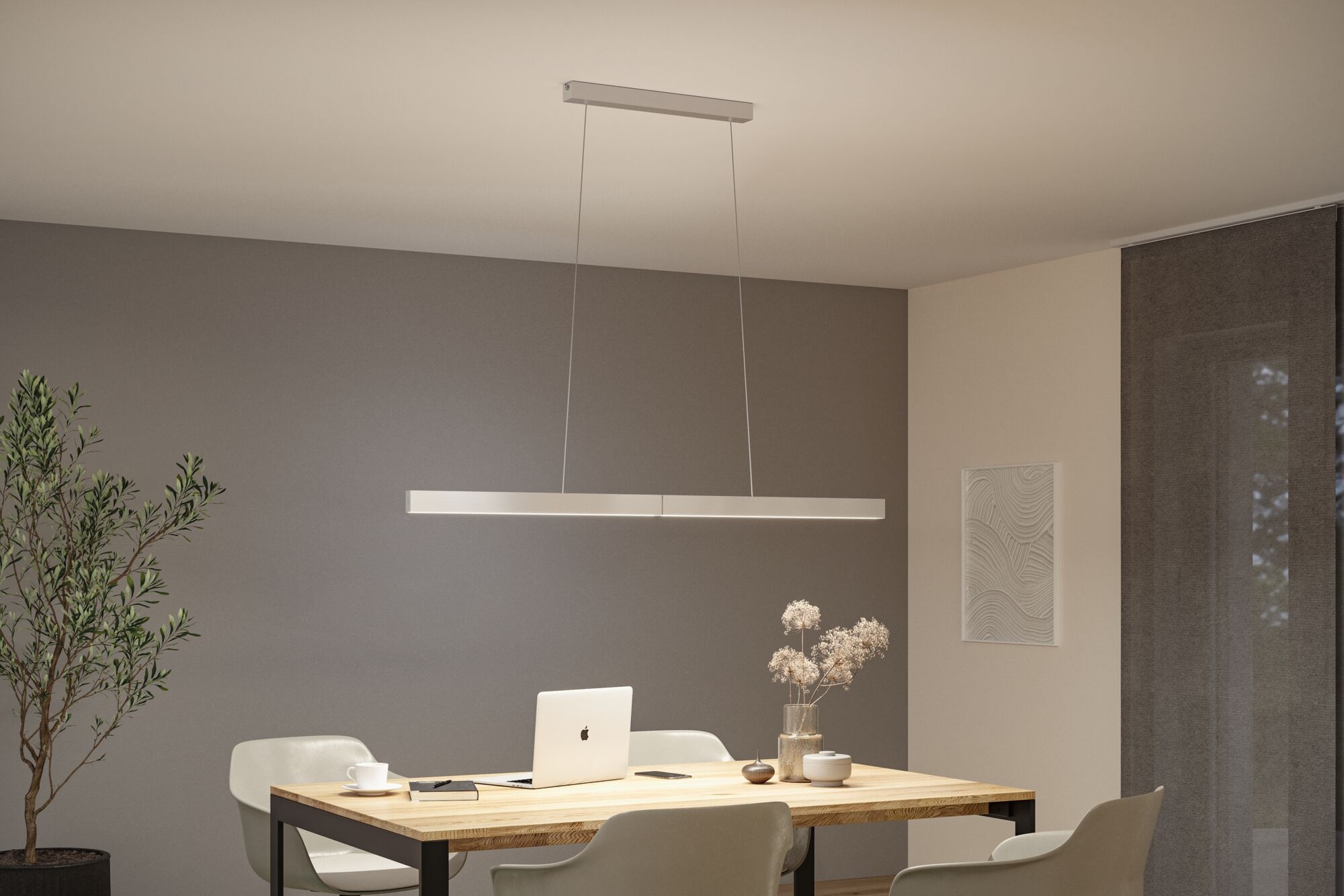 Paulmann LED Pendelleuchte »LED Pendelleuchte Aptare dimmbar« 1 Stk. Warmweiß Memoryfunktion